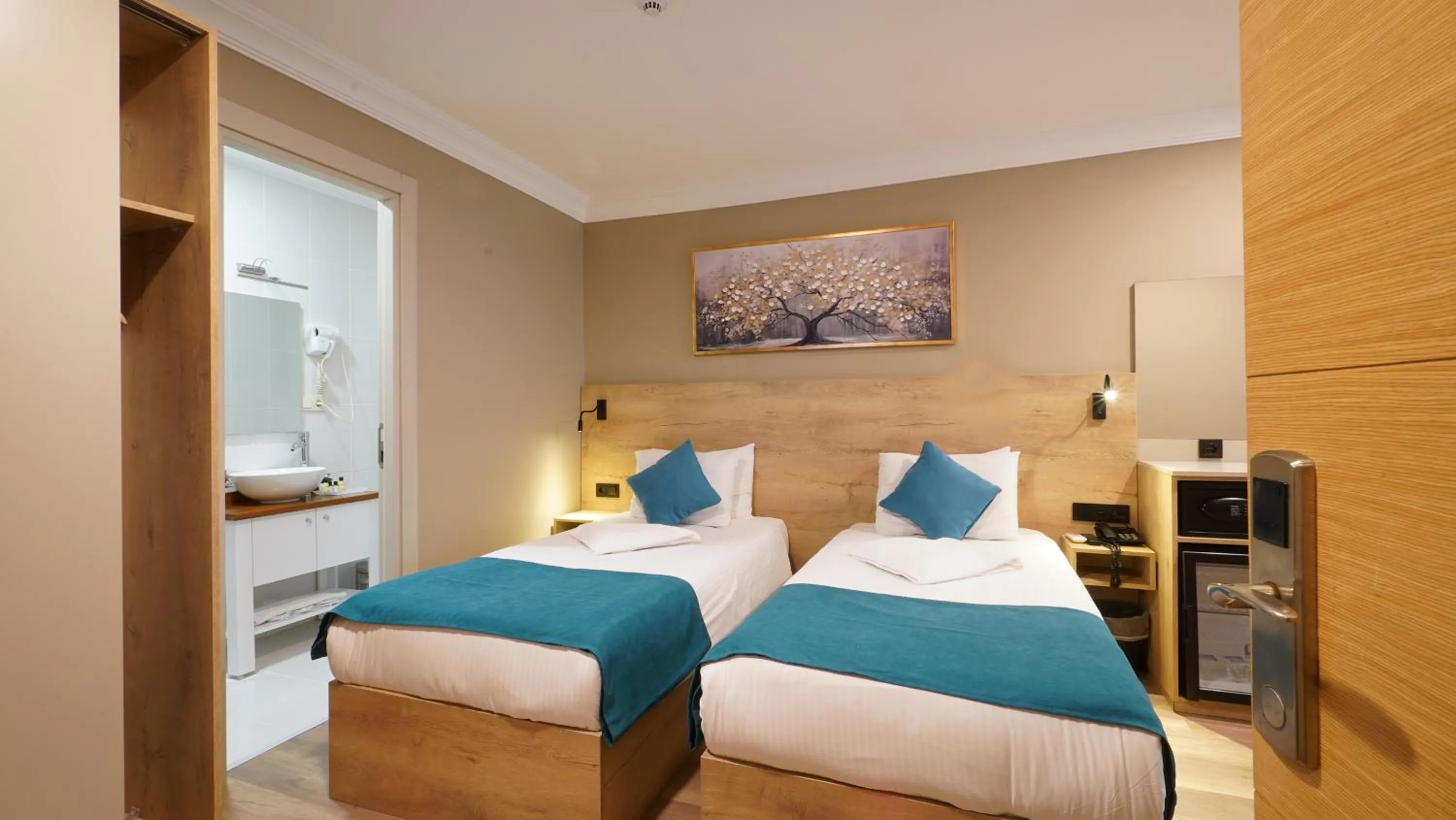 Bed in The Marist Hotel Kadikoy