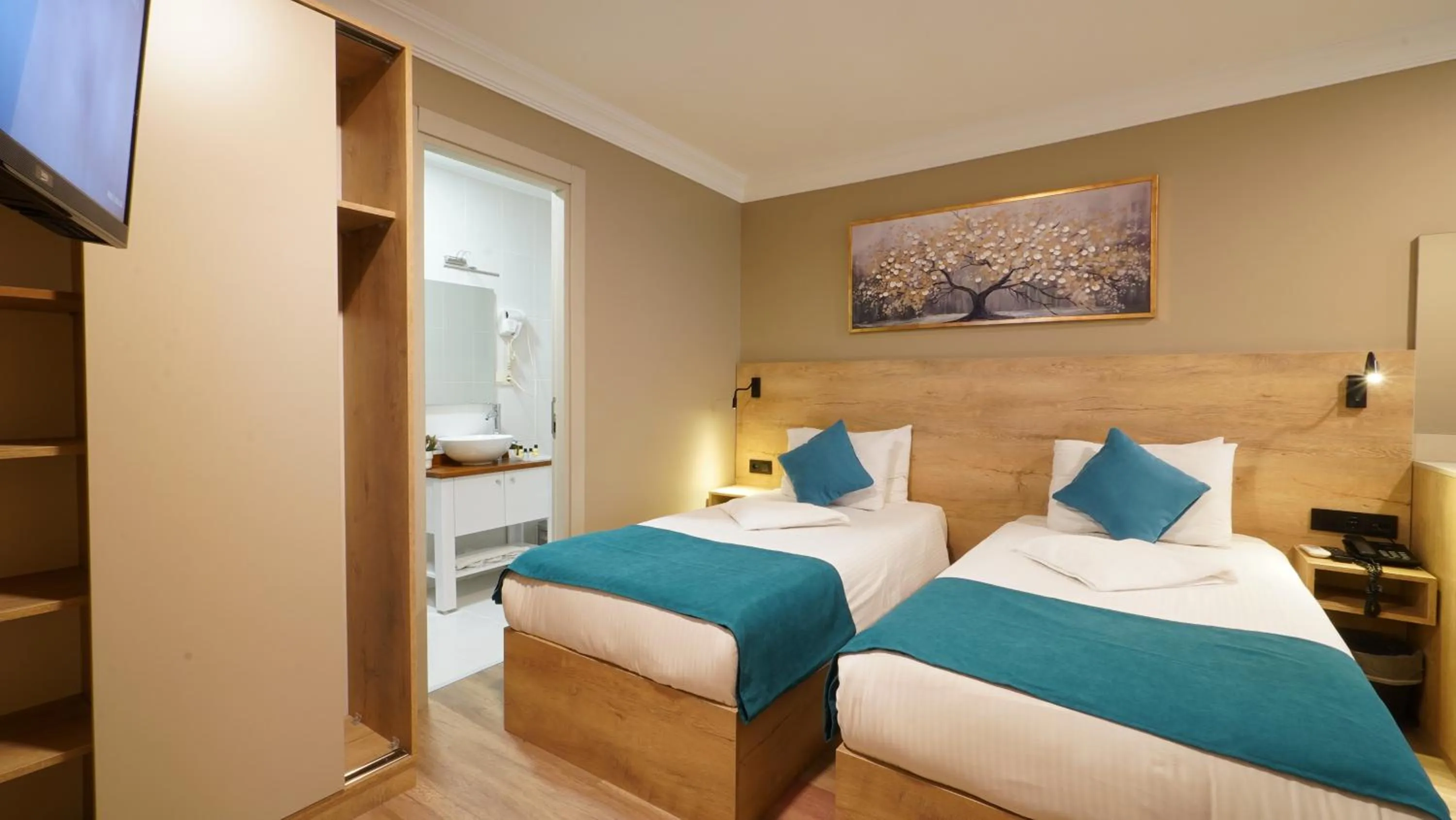 Bed in The Marist Hotel Kadikoy