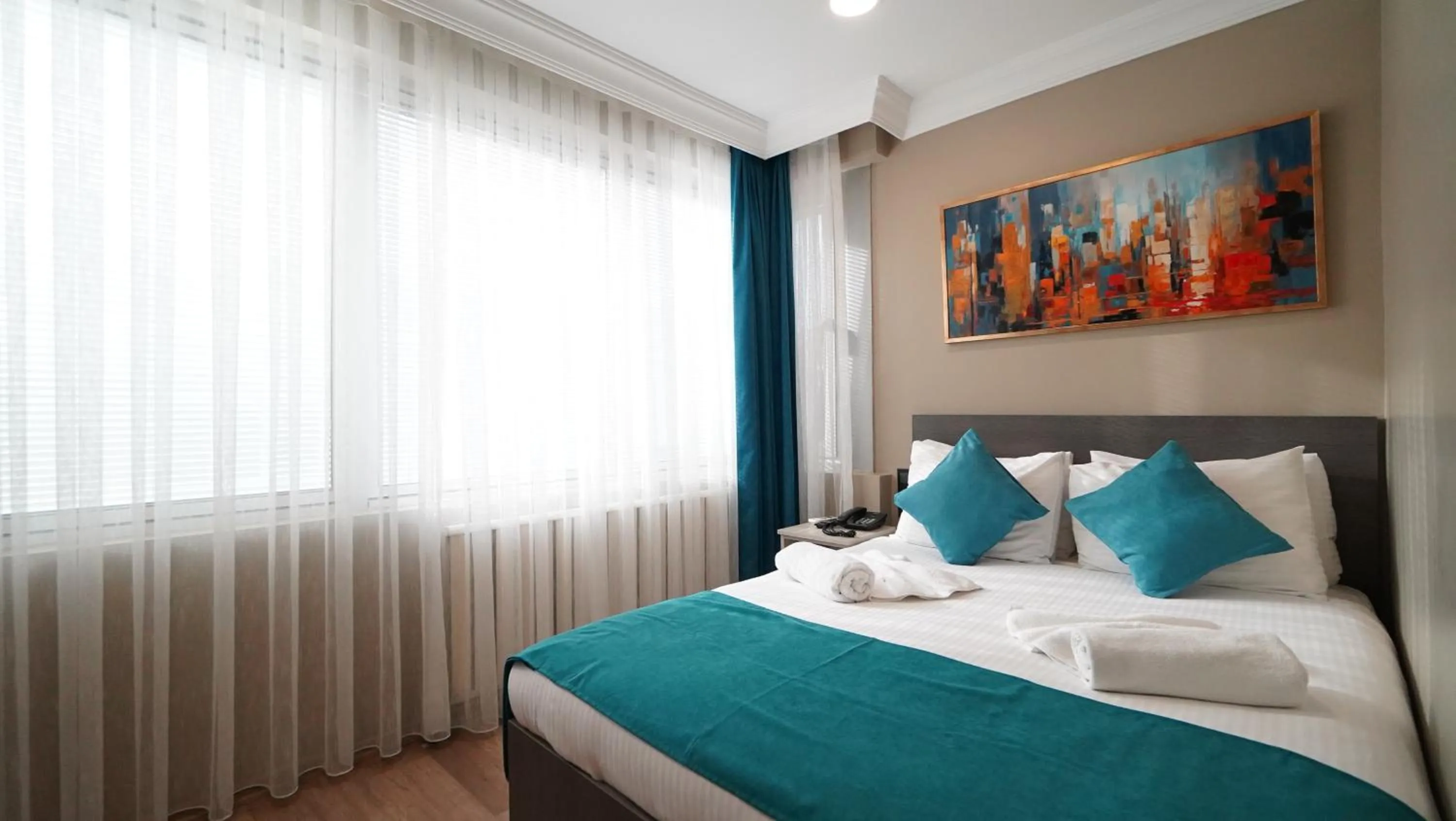 Bed in The Marist Hotel Kadikoy