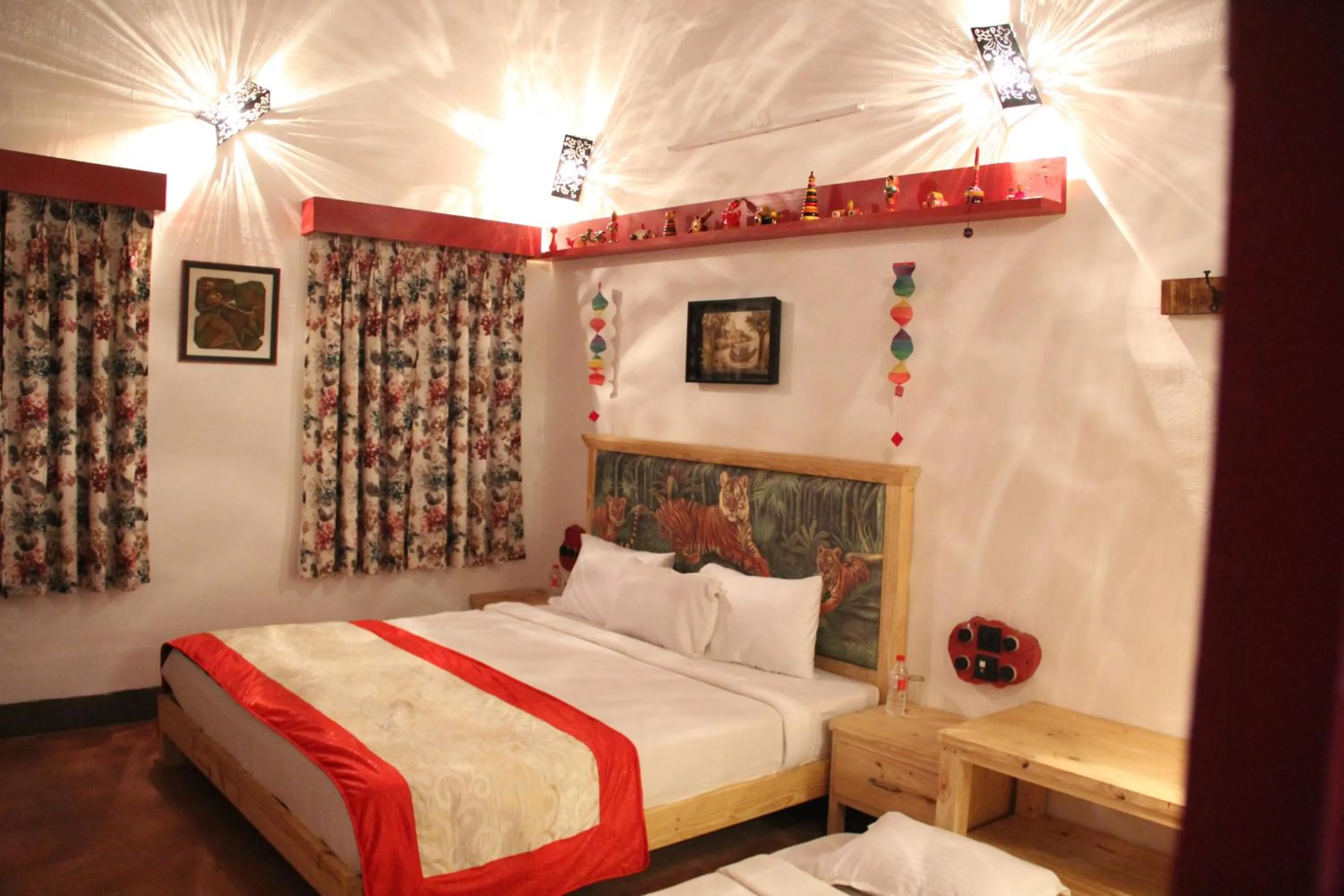 Bed in Tathastu Pench