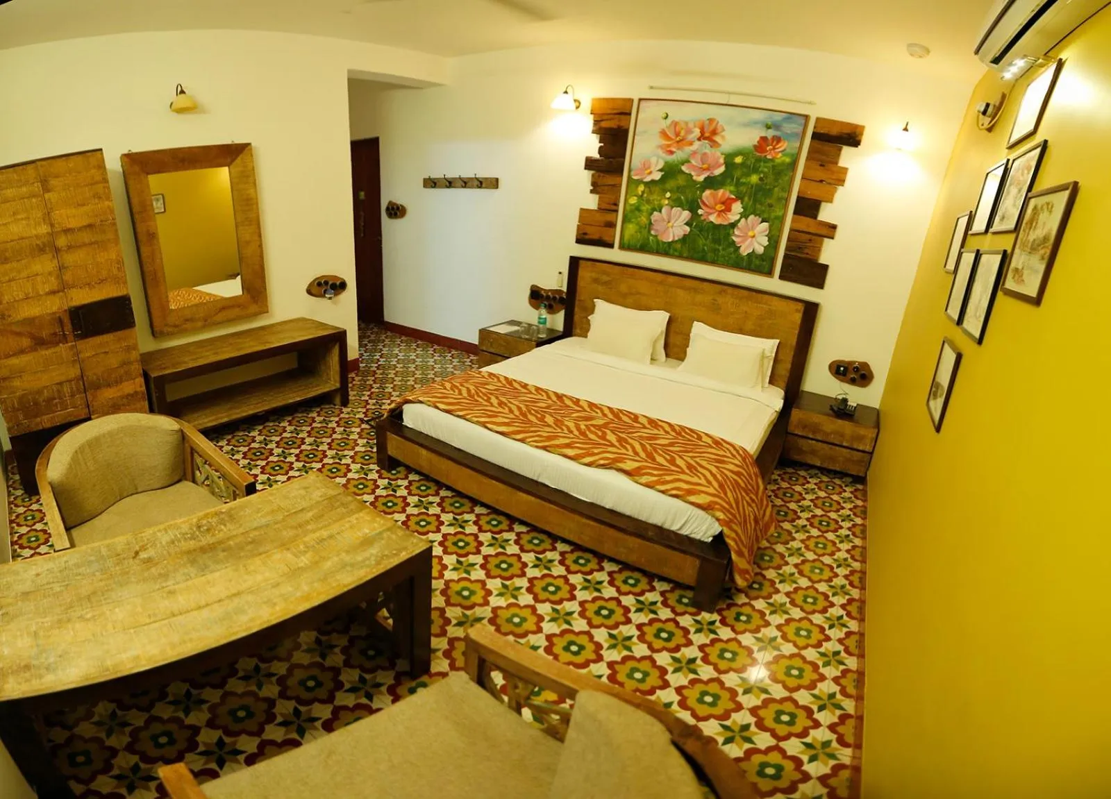 Bed in Tathastu Pench