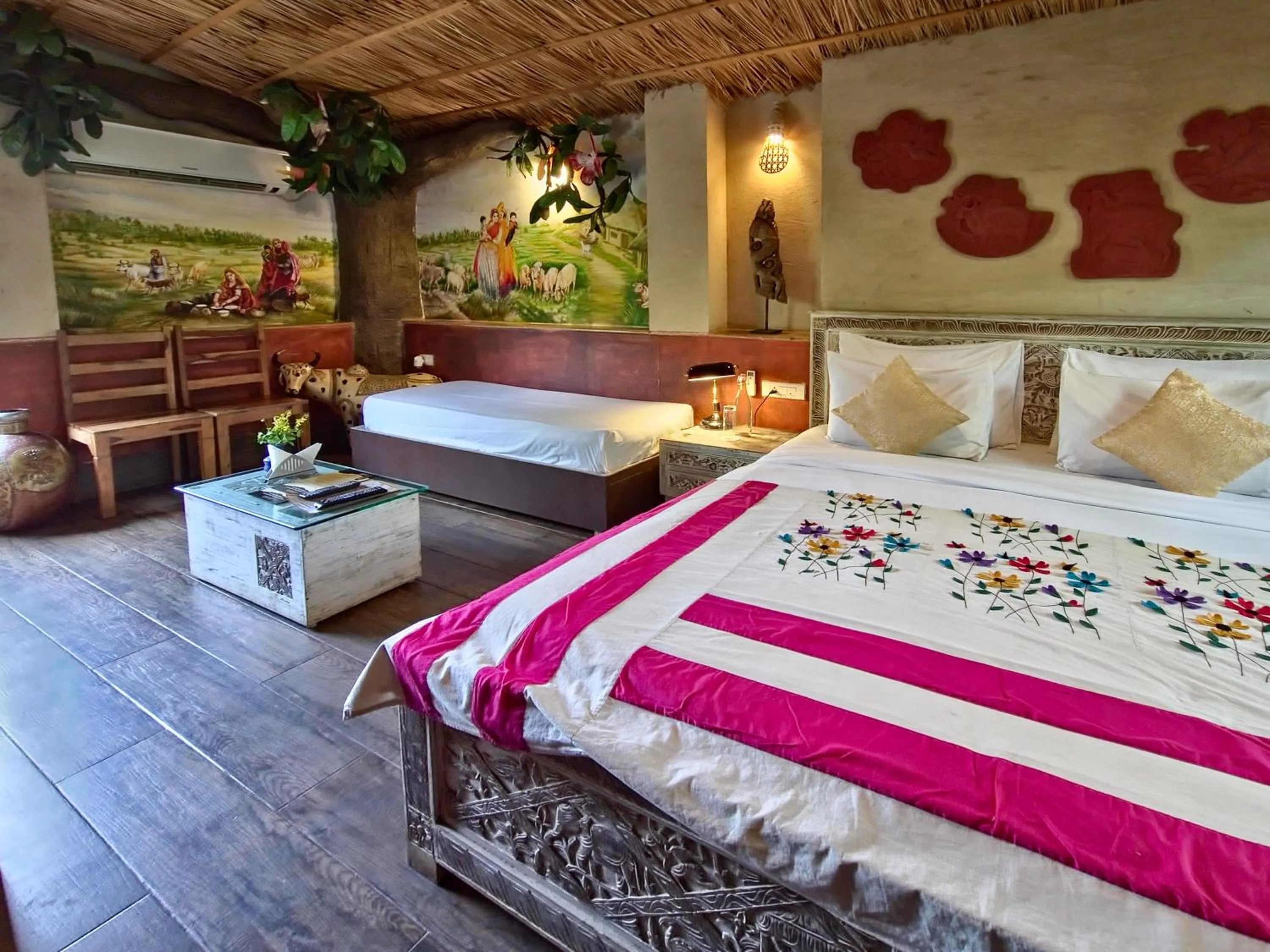 Bed in Tathastu Pench