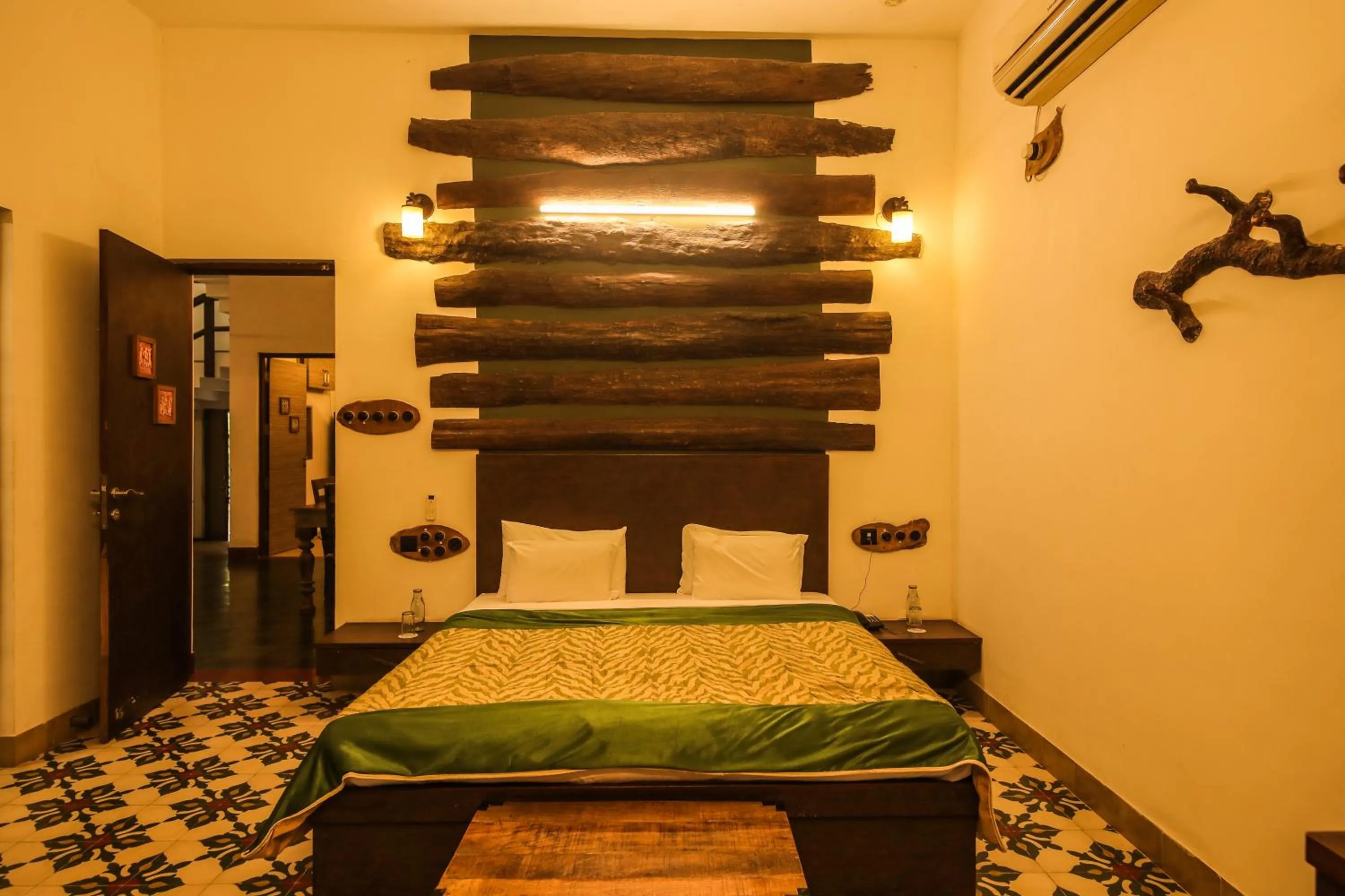 Bed in Tathastu Pench