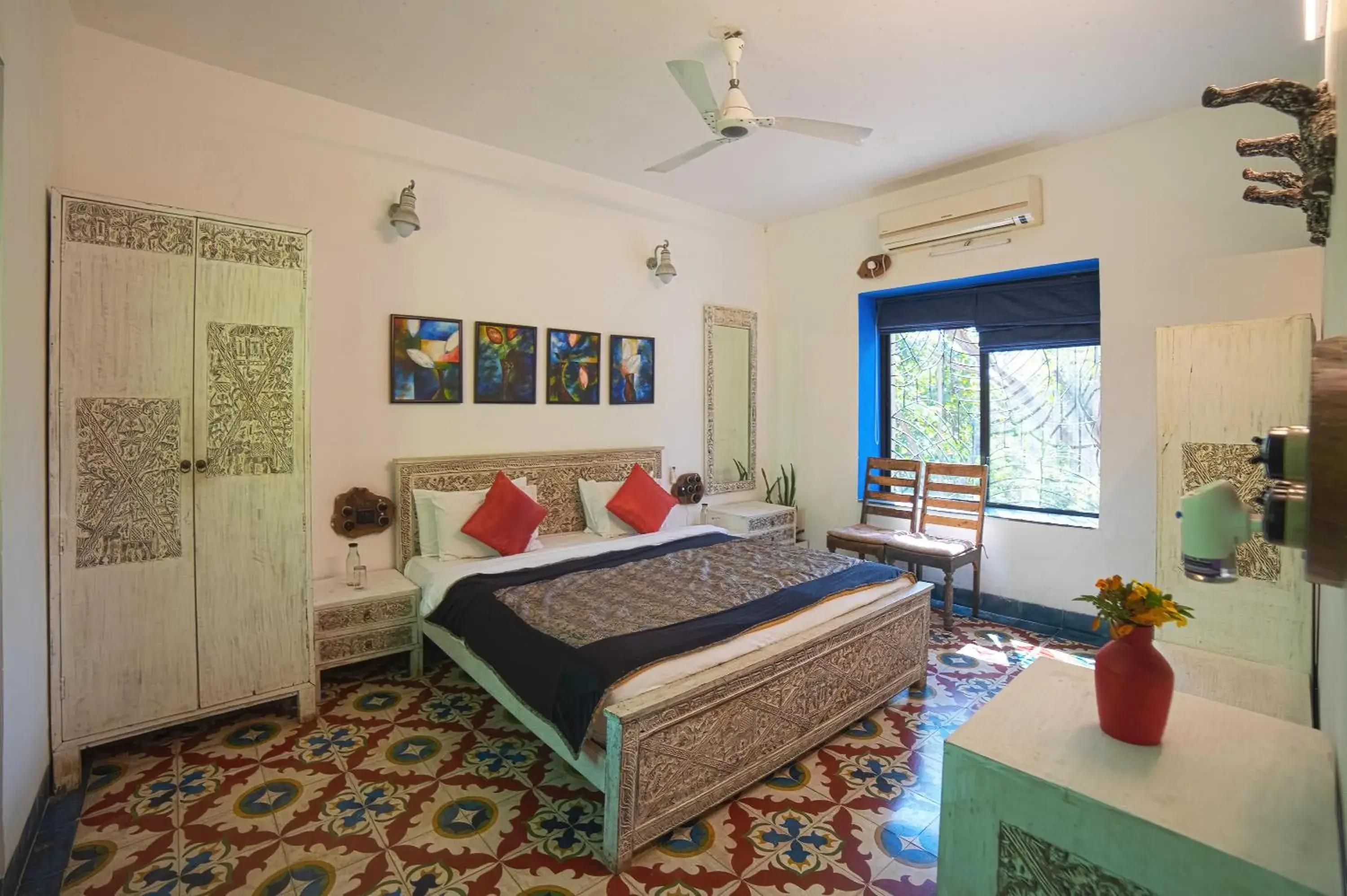 Bedroom, Bed in Tathastu Pench Bedroom, Bed in Tathastu Pench