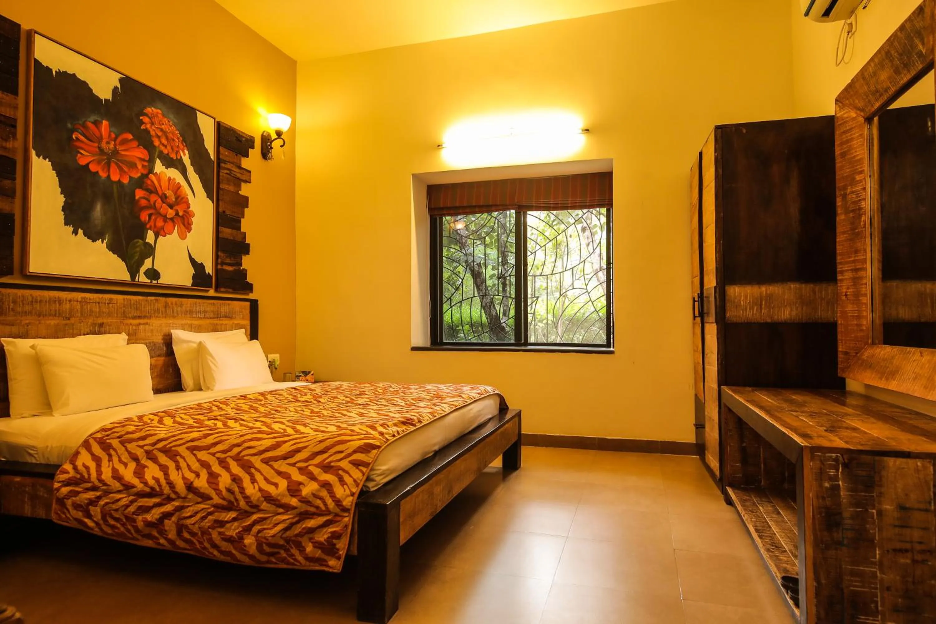 Bed in Tathastu Pench