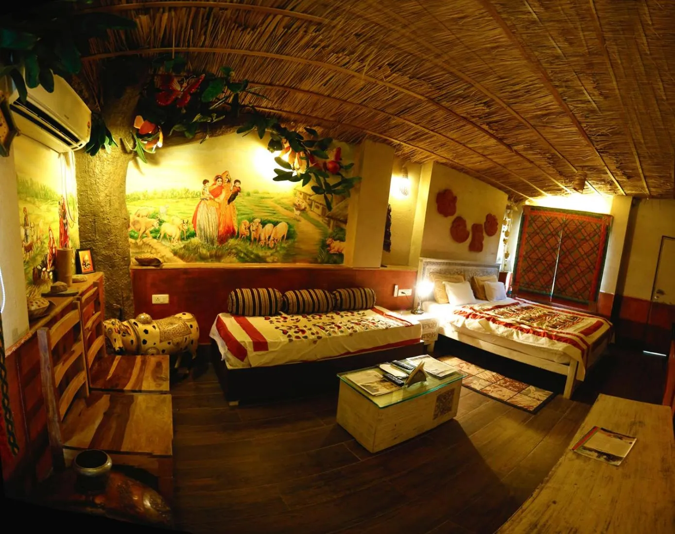 Bed in Tathastu Pench