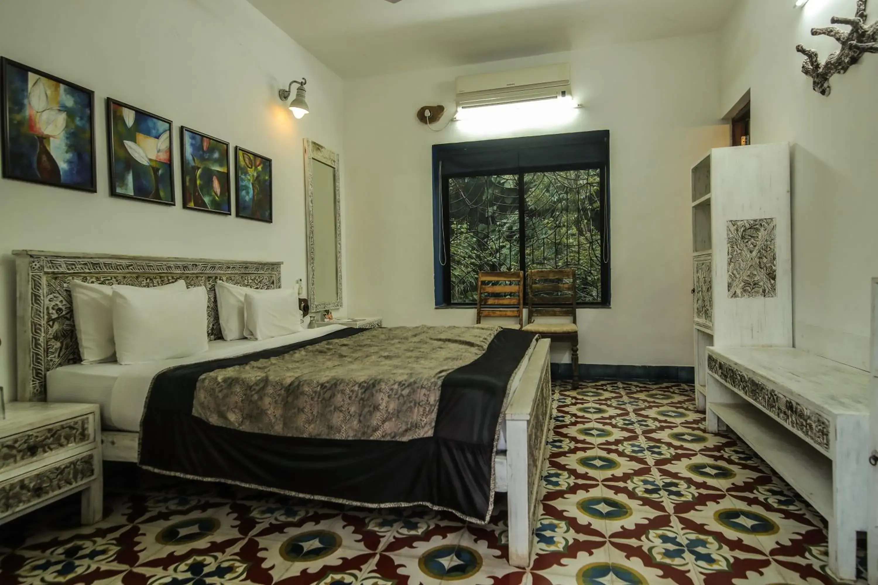 Floor plan, Bed in Tathastu Pench Floor plan, Bed in Tathastu Pench