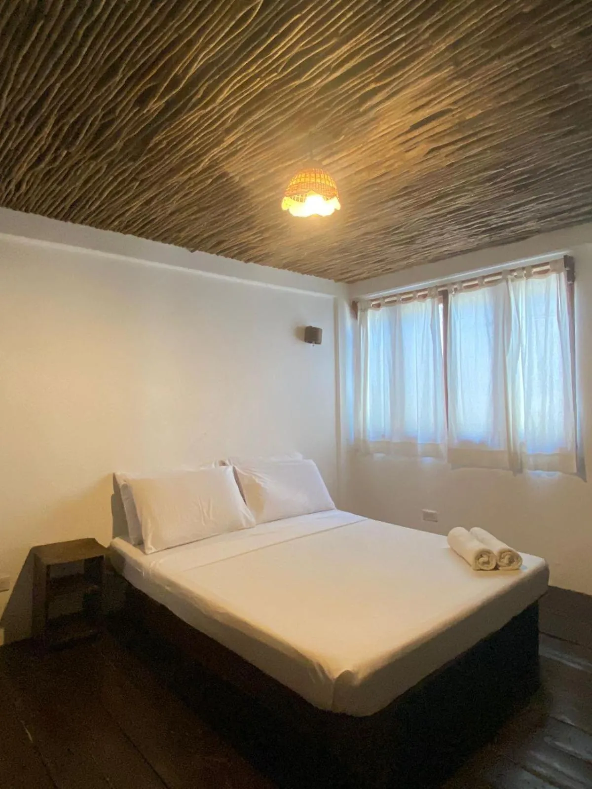 Bed in Boracay Coco Huts