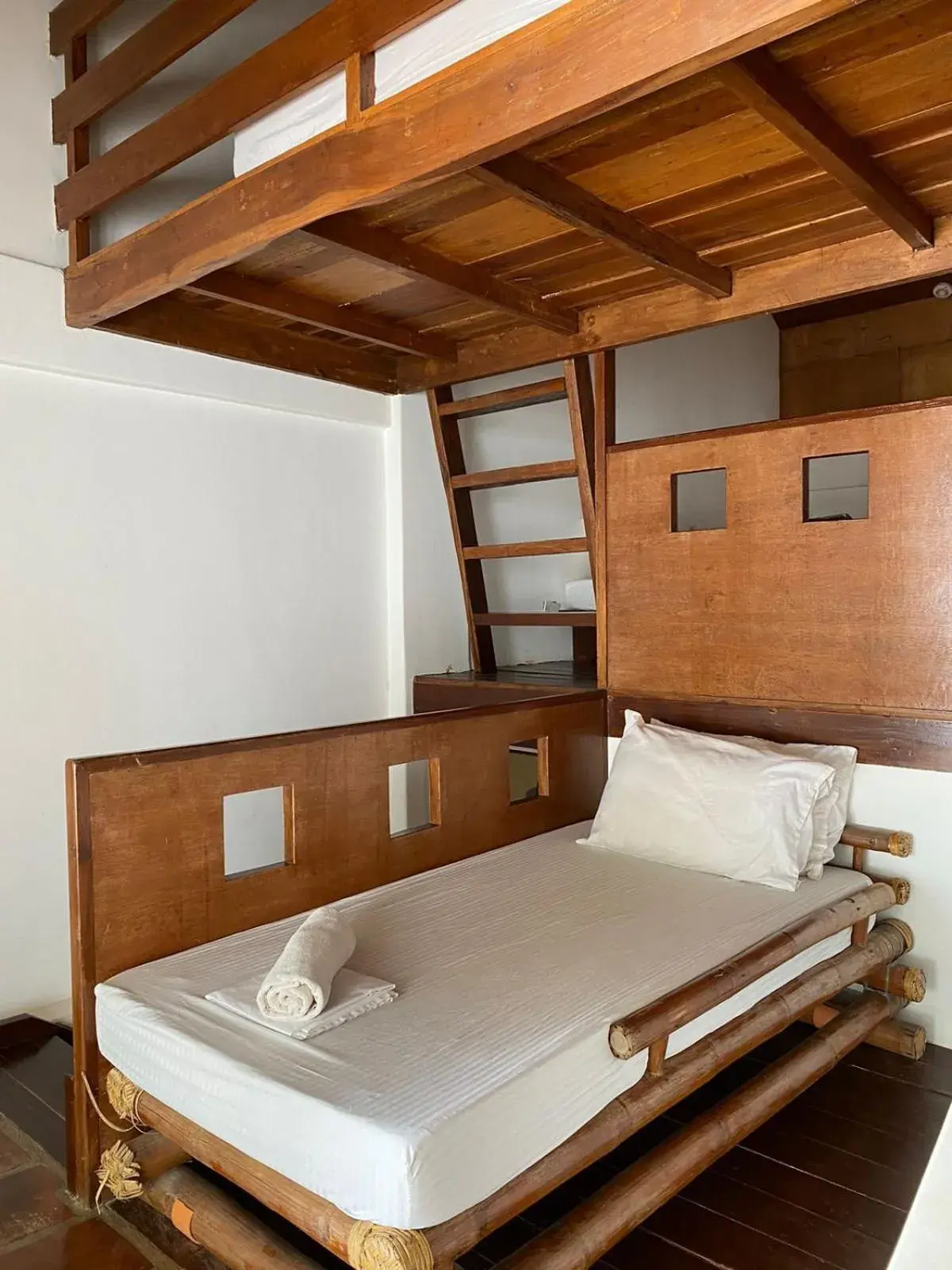 Bed in Boracay Coco Huts Bed in Boracay Coco Huts