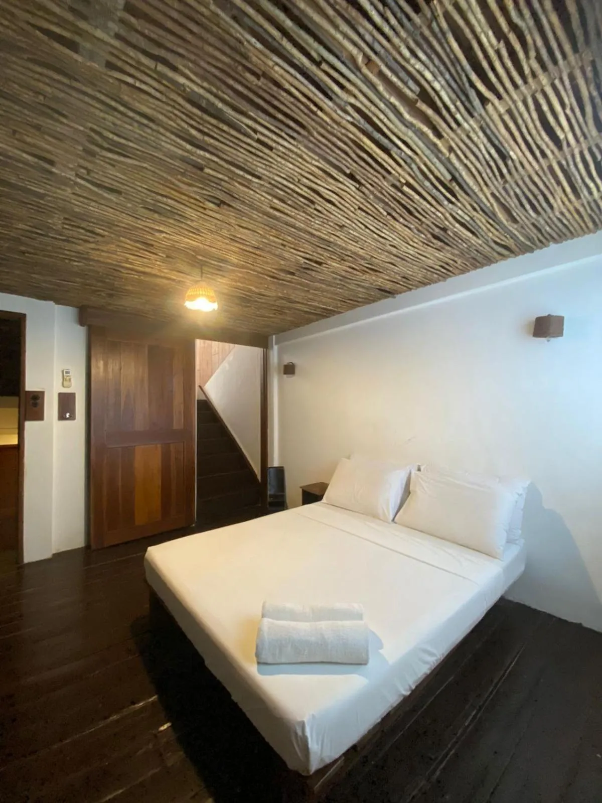 Bed in Boracay Coco Huts