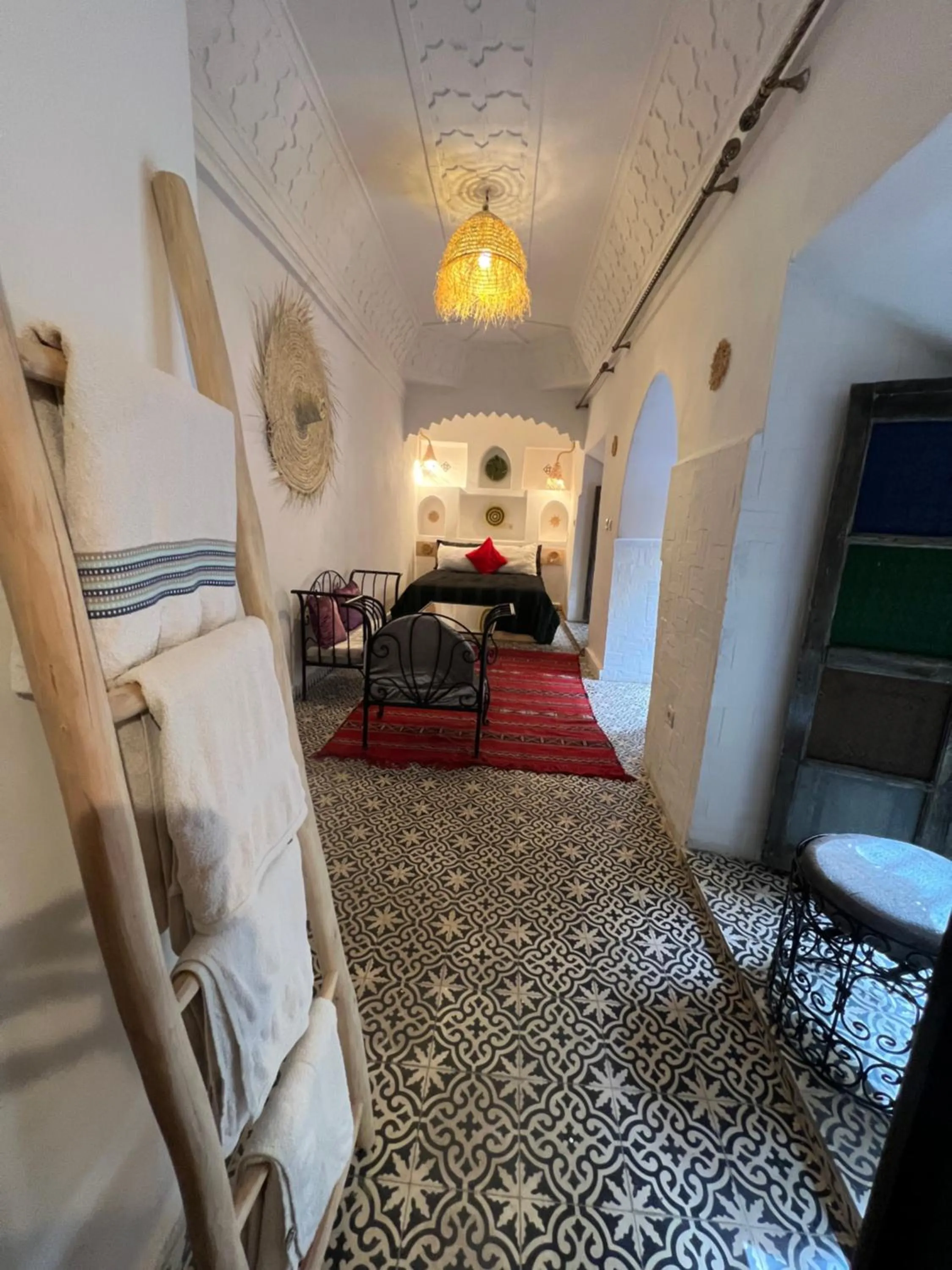 Bed in Riad Ago