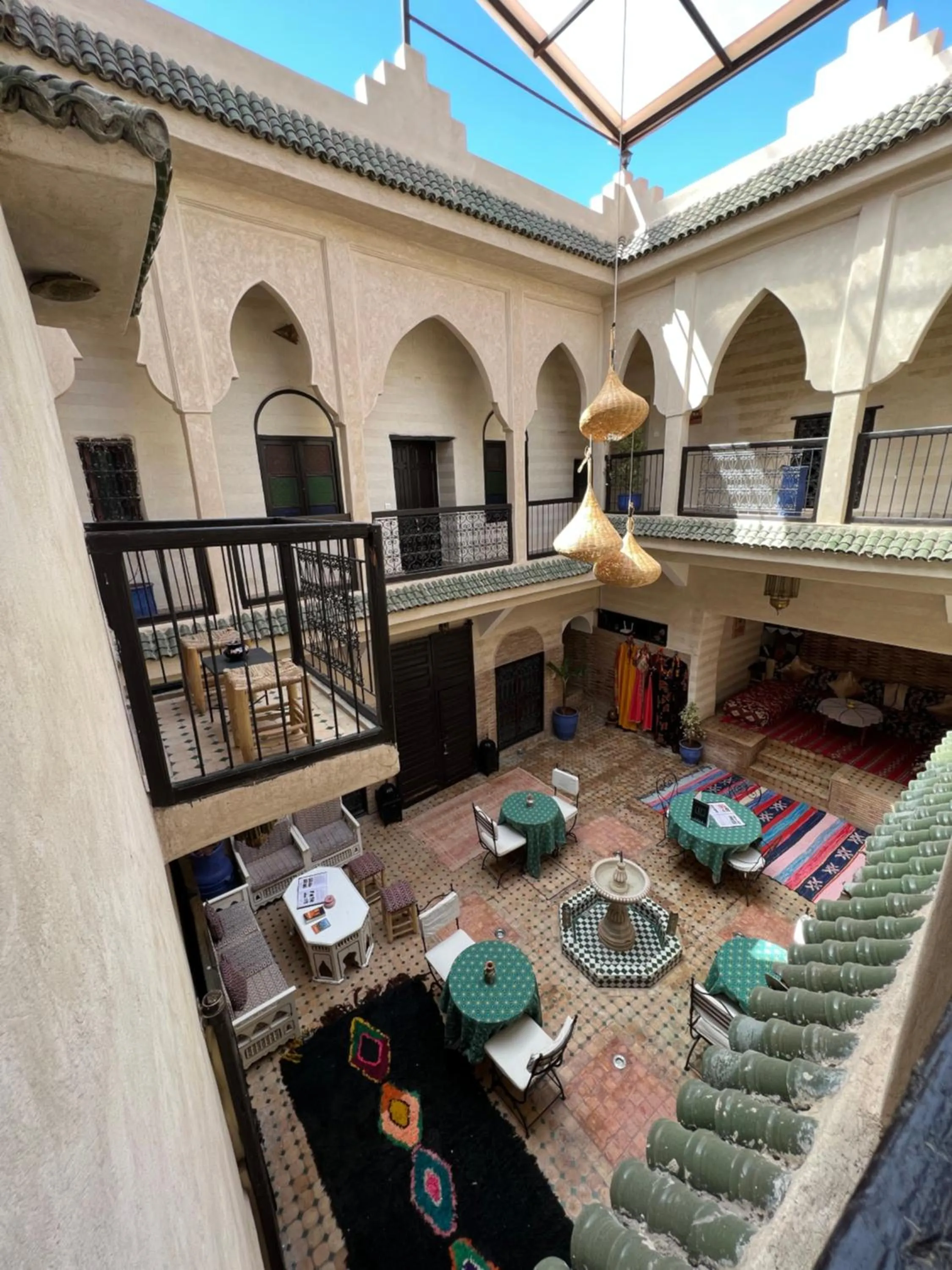 Patio in Riad Ago