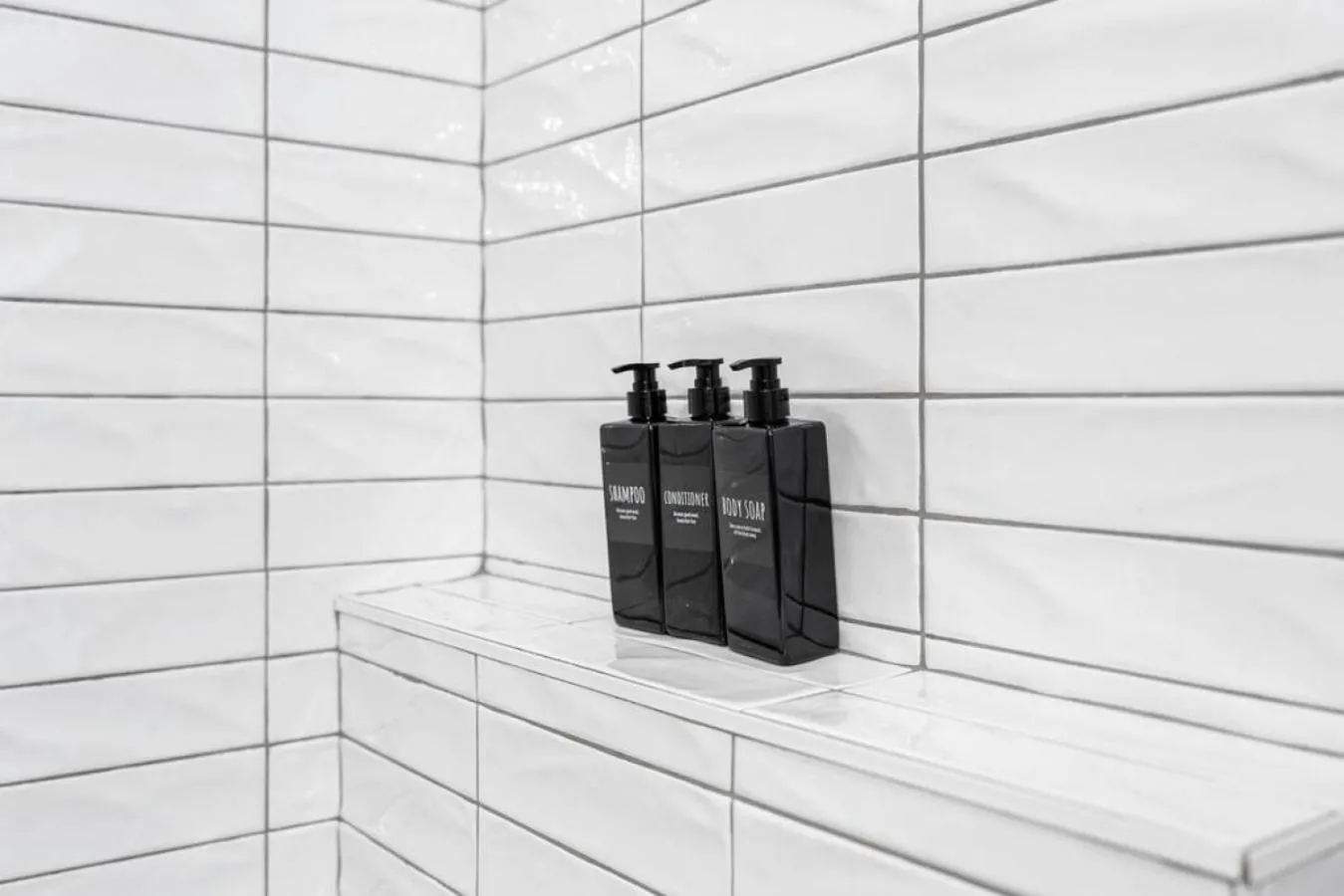 Bathroom in Stunning Spacious Condo near Restaurants & Coffee