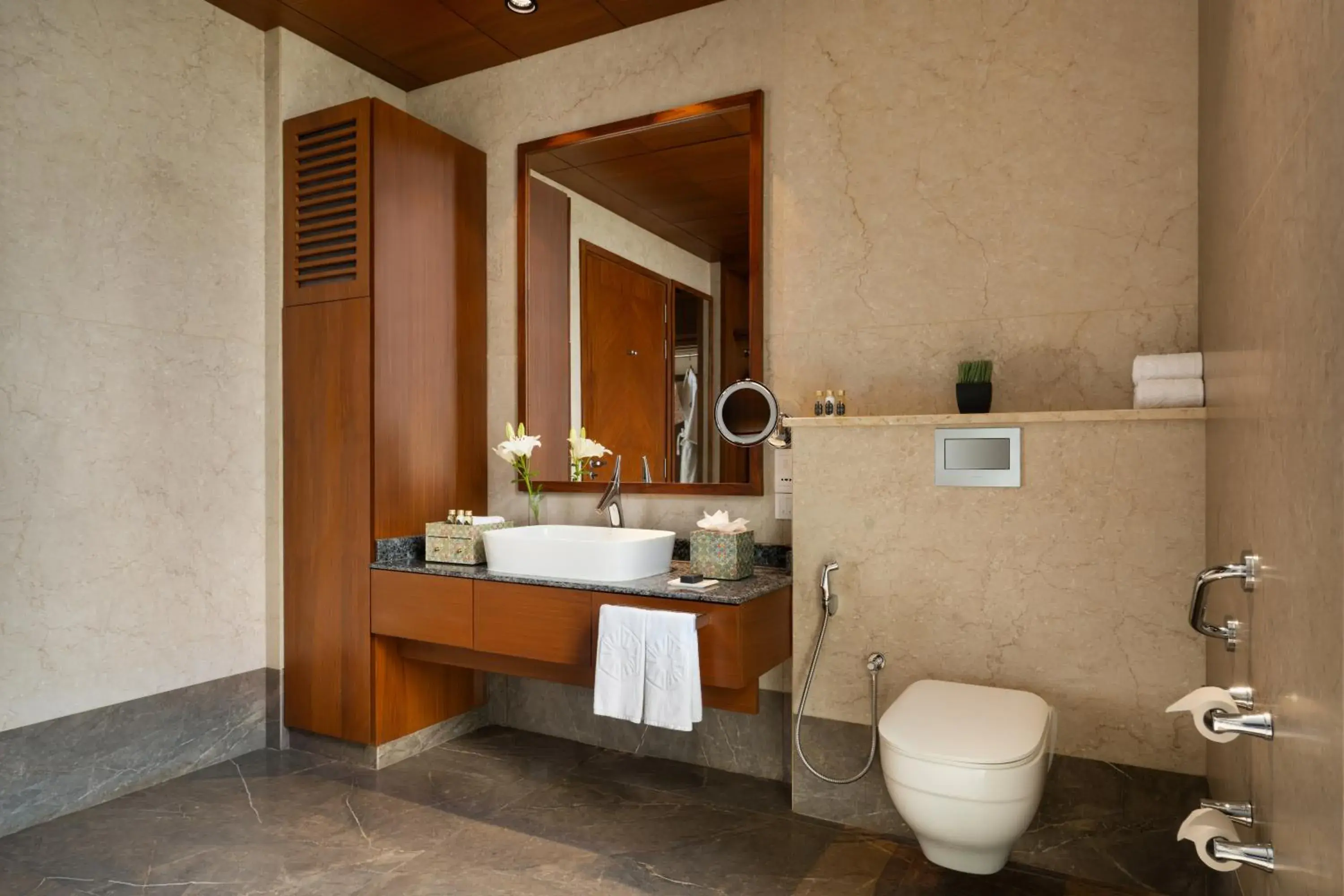 Bathroom in Taj Damdama Lake Resort & Spa, Gurugram Bathroom in Taj Damdama Lake Resort & Spa, Gurugram