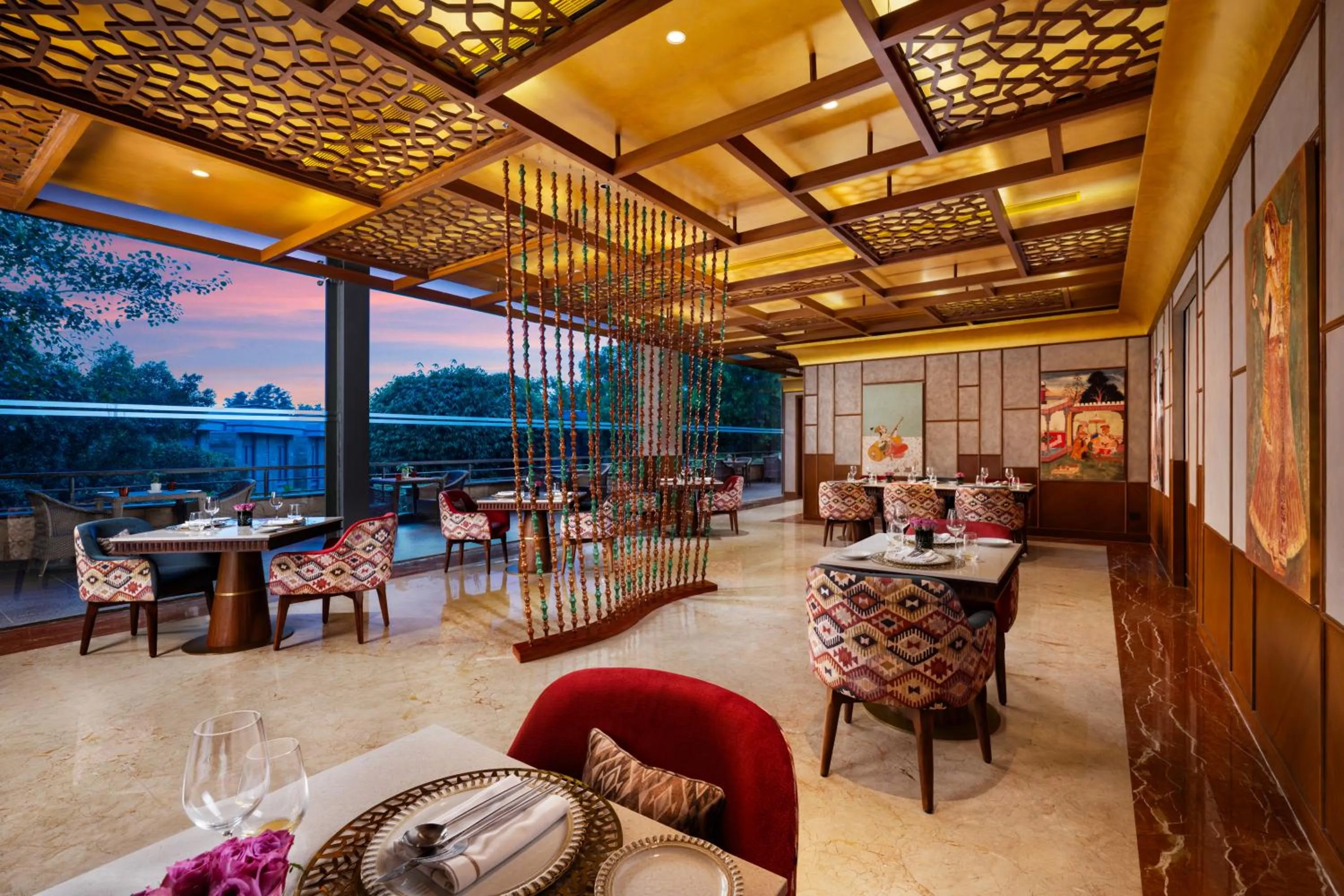 Restaurant/places to eat in Taj Damdama Lake Resort & Spa, Gurugram