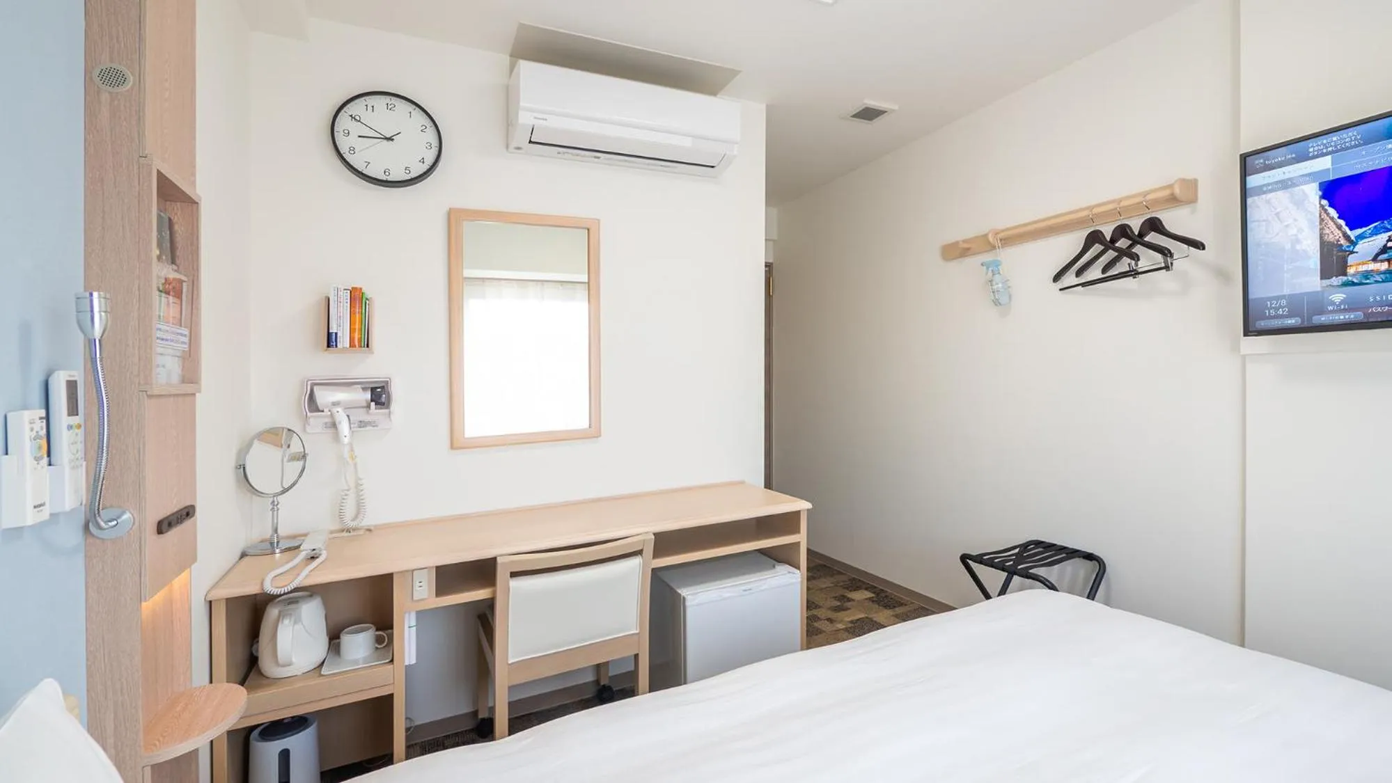 Area and facilities, Bed in Toyoko Inn Yokohama-eki Nishi-guchi