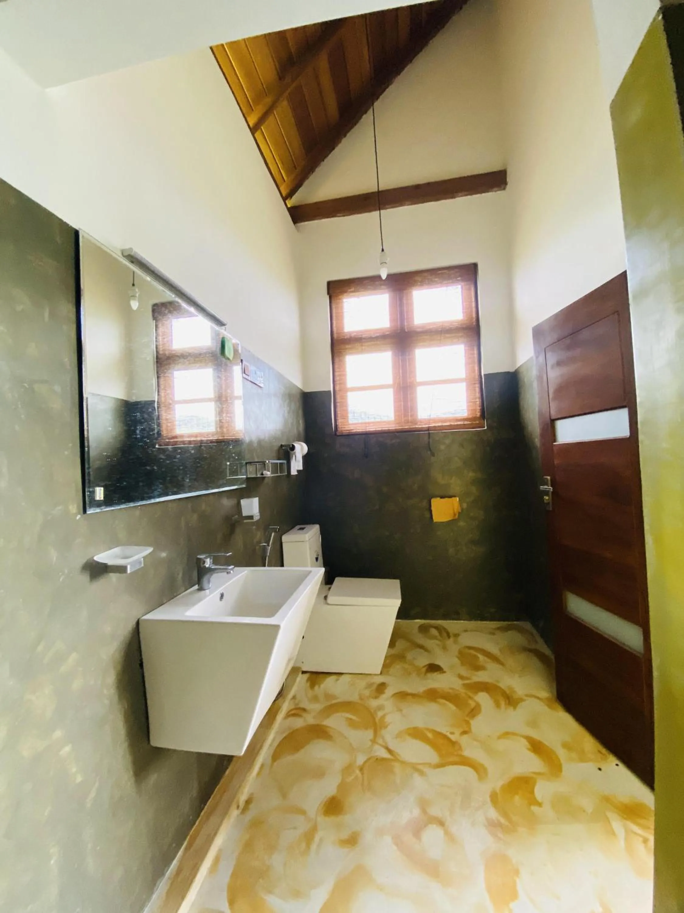 Toilet in La Seran Eco Resort