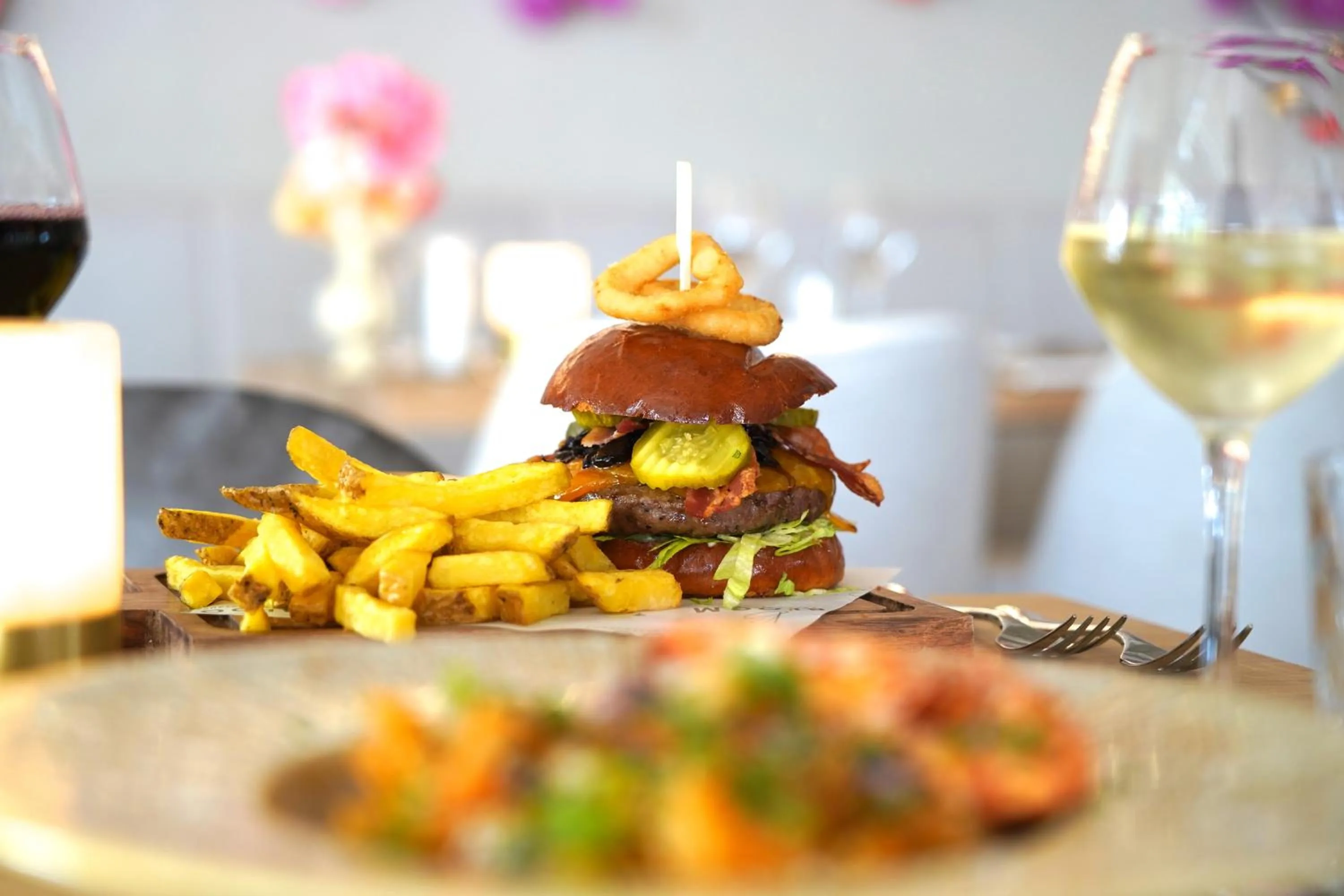 Food close-up in Hotel Alkmaar - Bar & Restaurant