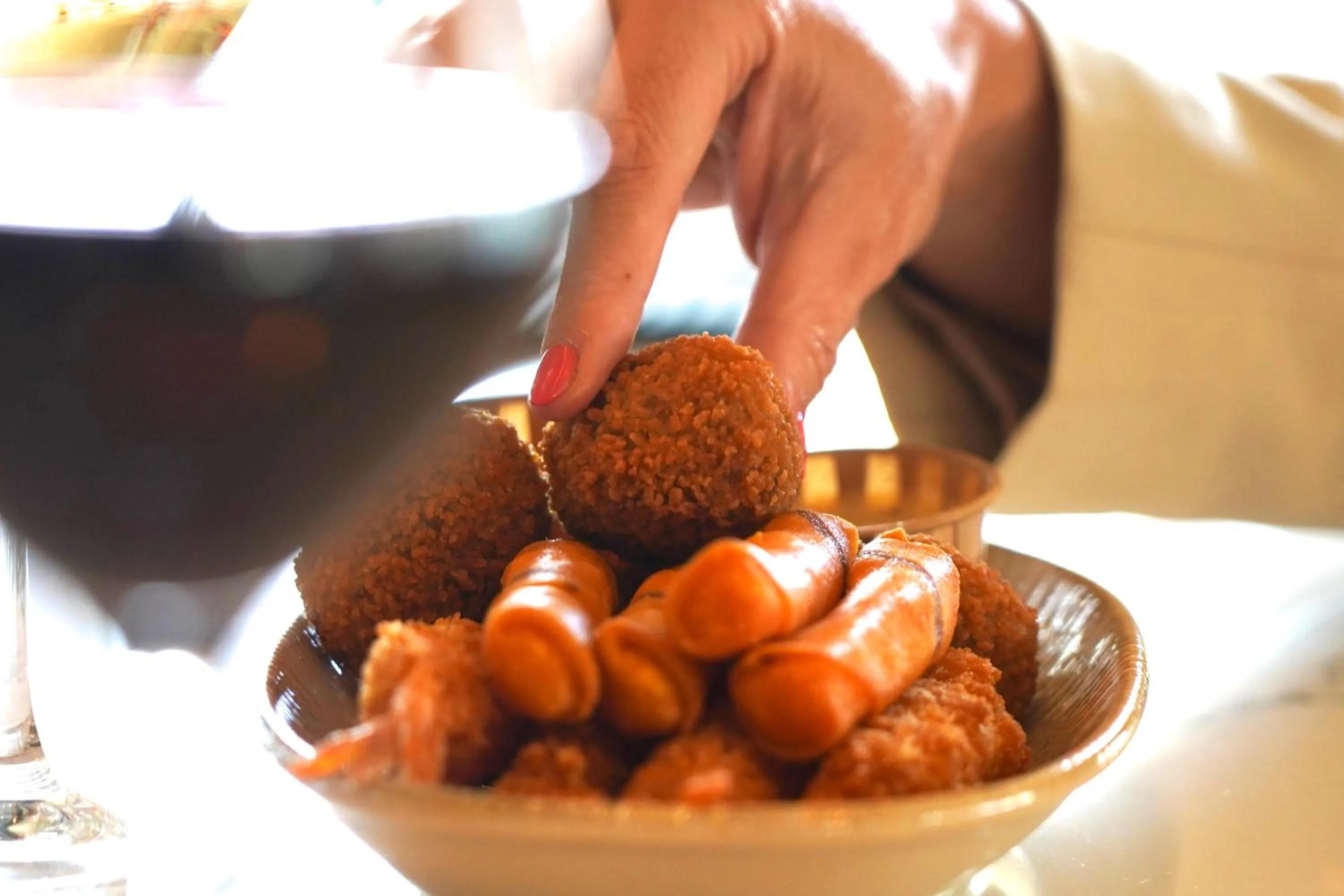 Food close-up in Hotel Alkmaar - Bar & Restaurant