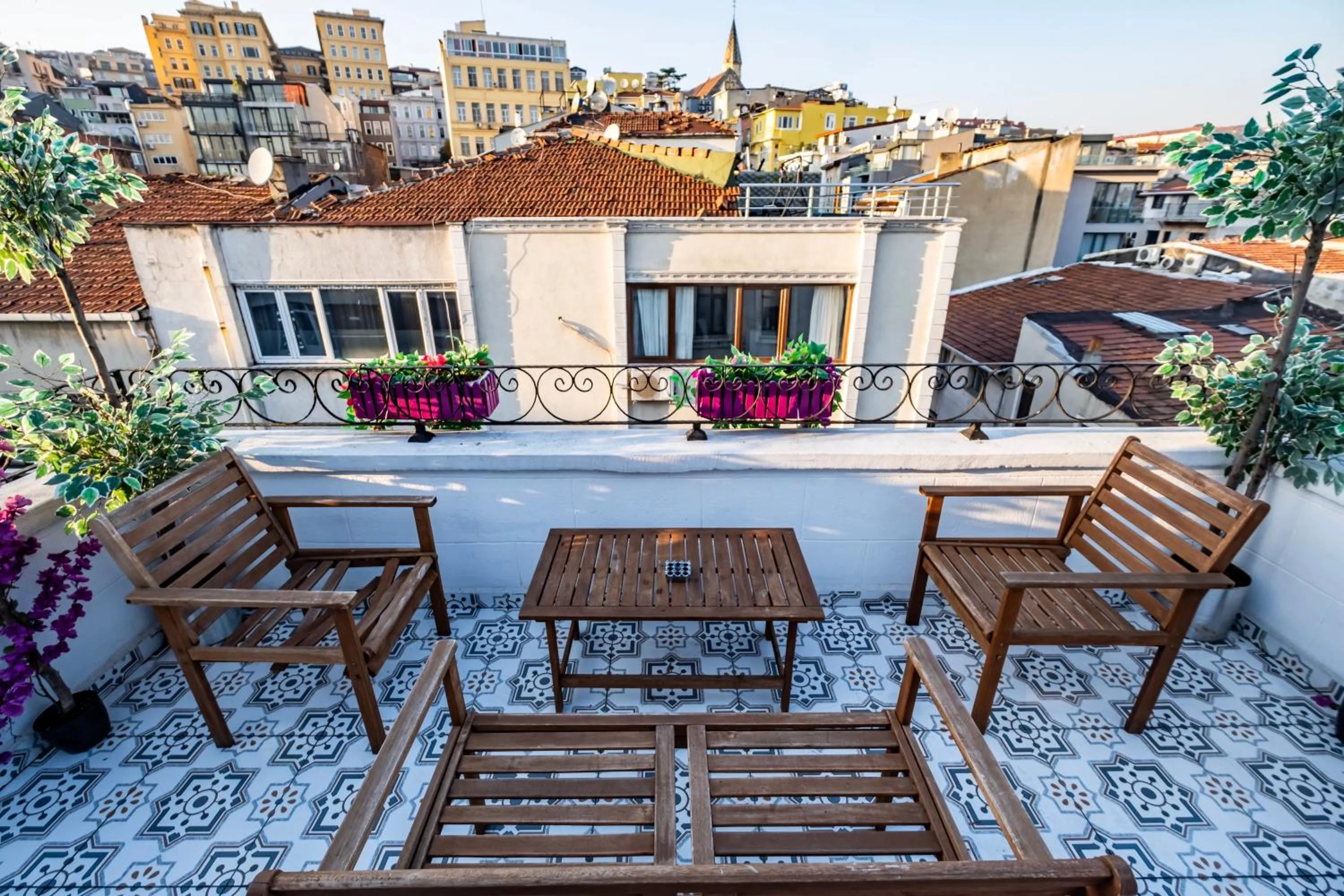 Balcony/Terrace in Selvese Suites, Serviced Living in Galata