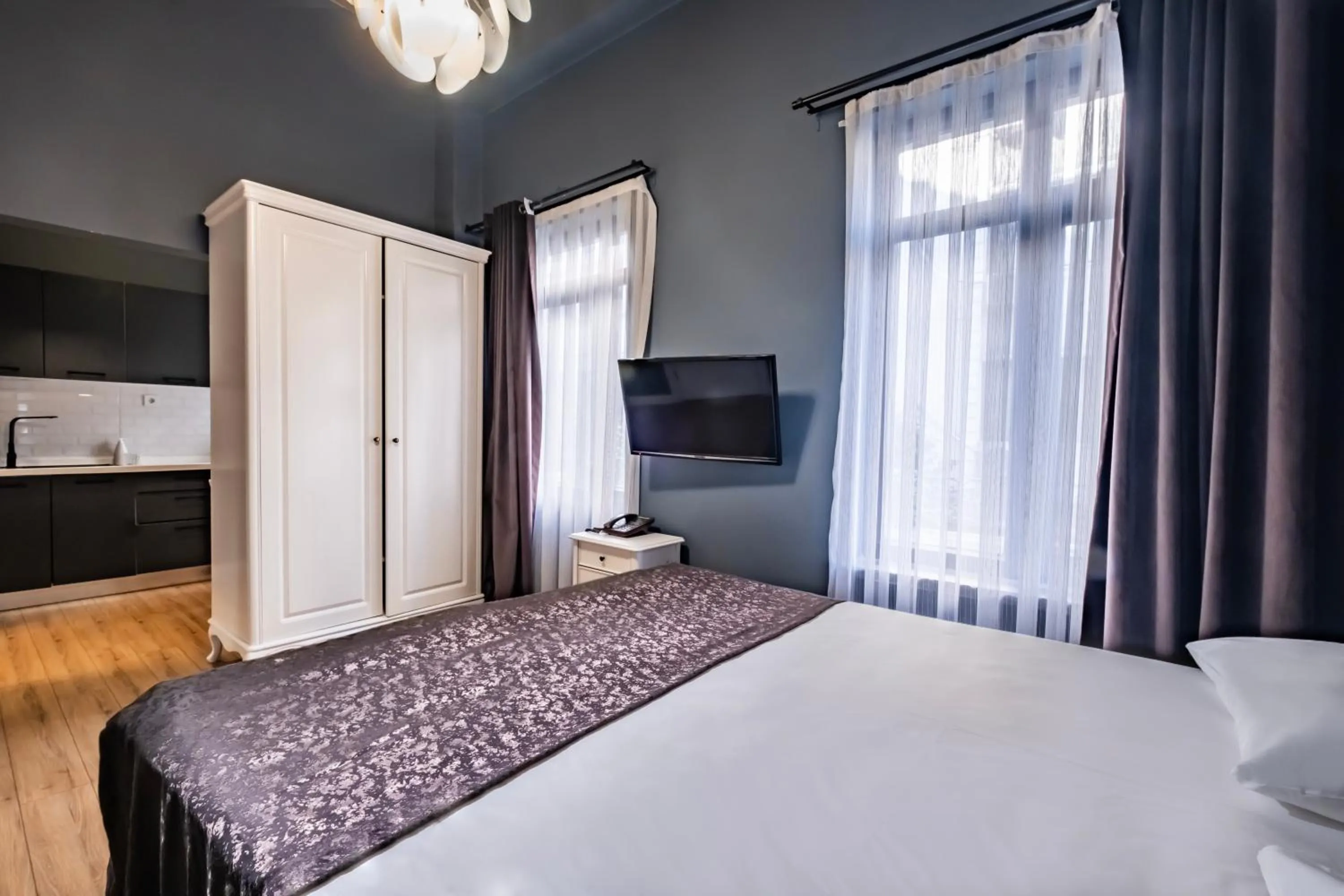 Bed in Selvese Suites, Serviced Living in Galata