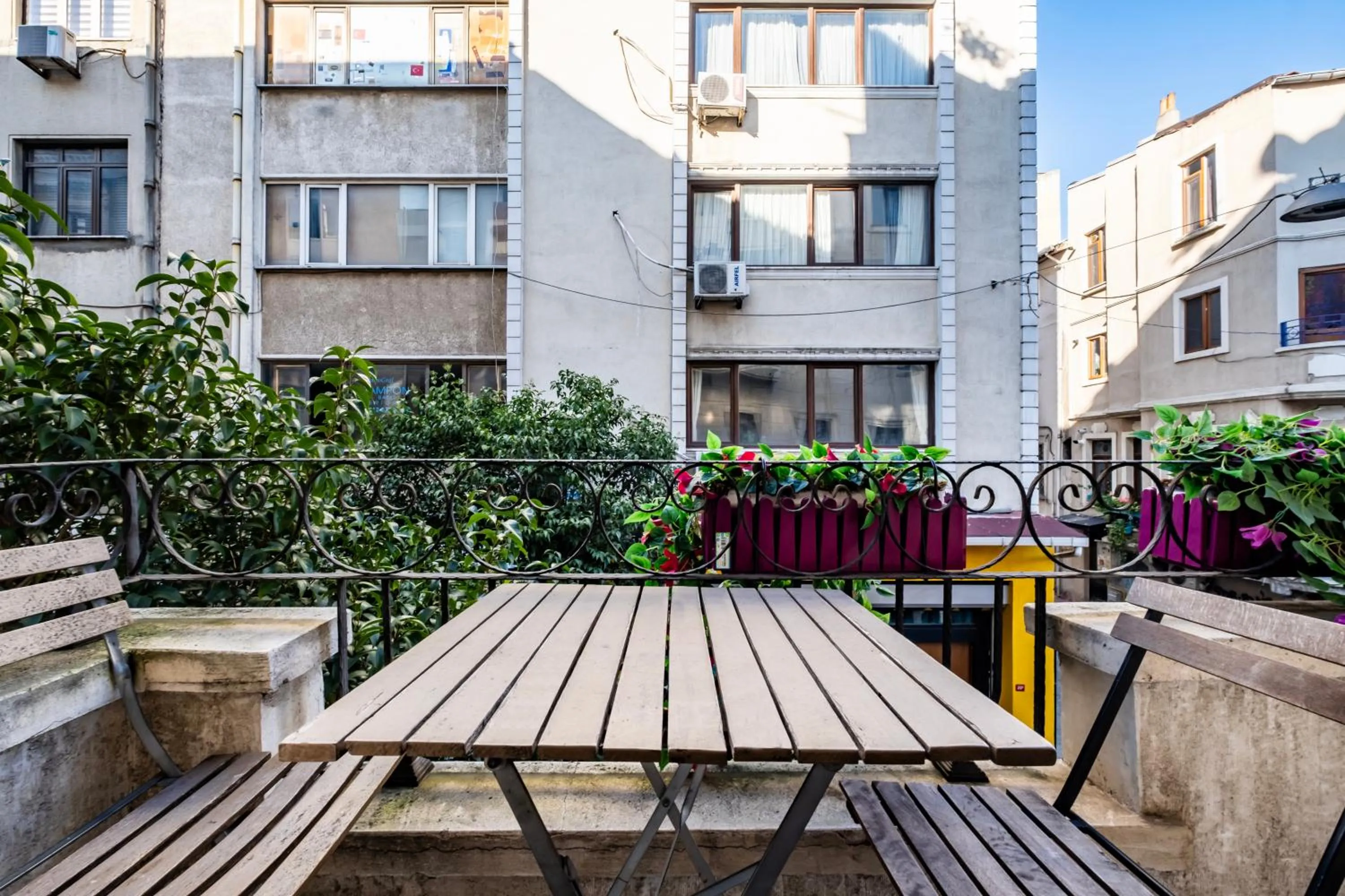 Balcony/Terrace in Selvese Suites, Serviced Living in Galata