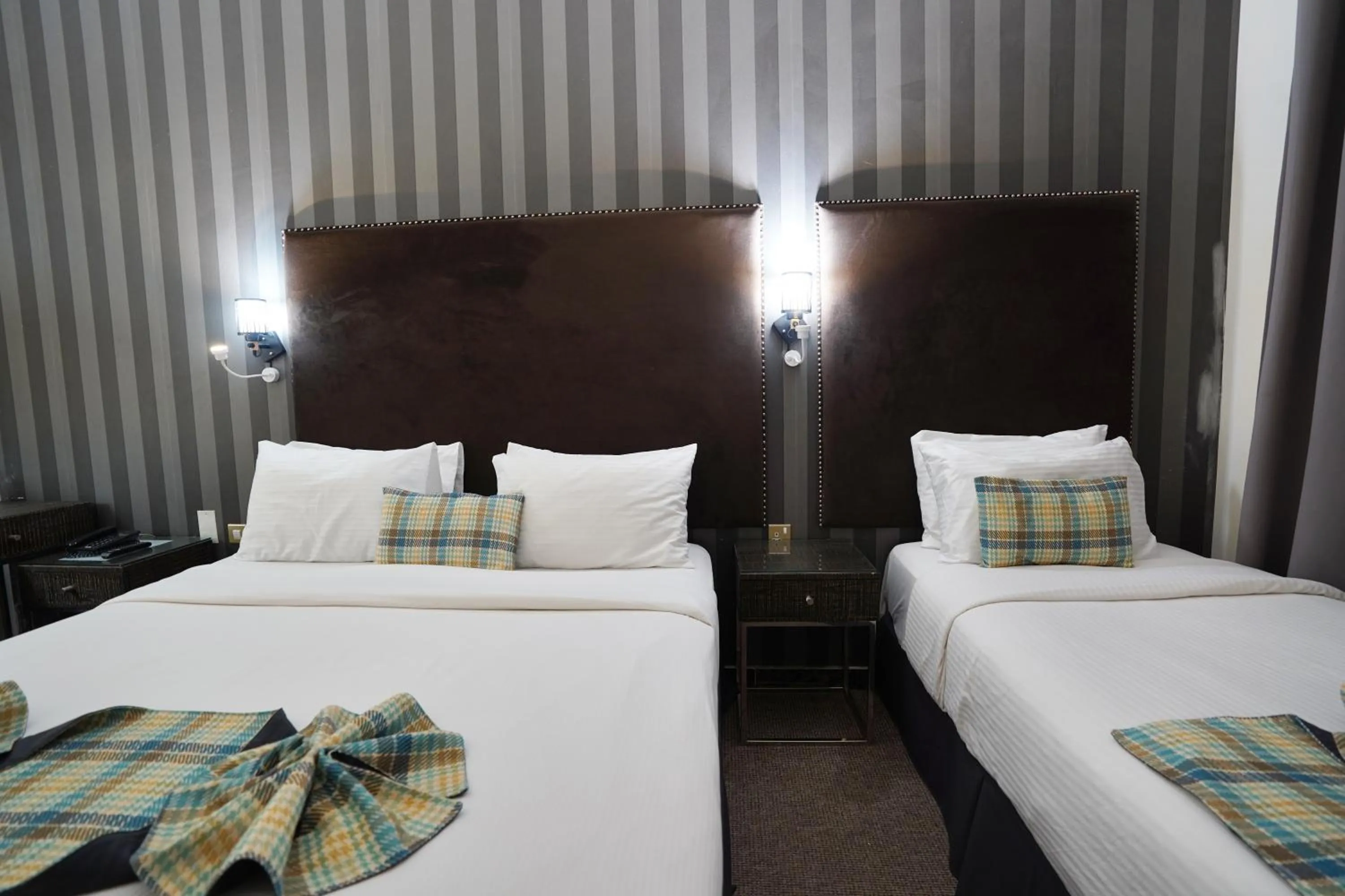 Photo of the whole room, Bed in Cube Hotel Dubai