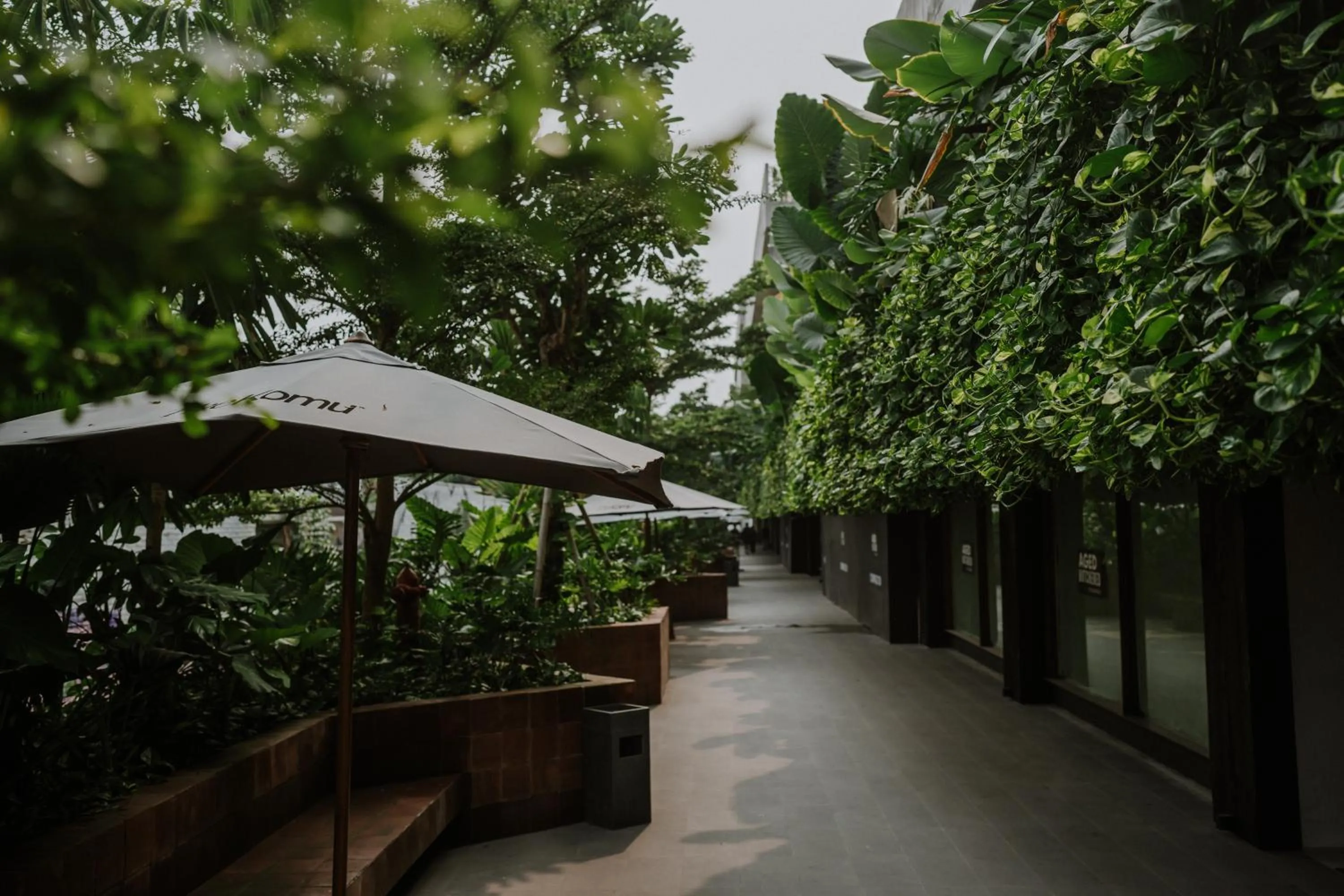 Seating area in The Komu Canggu Bali