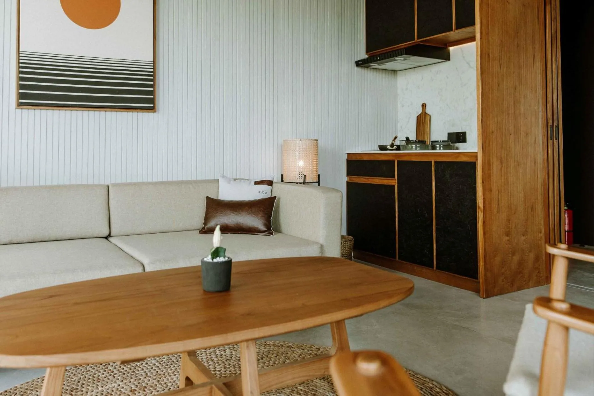 Living room in The Komu Canggu Bali