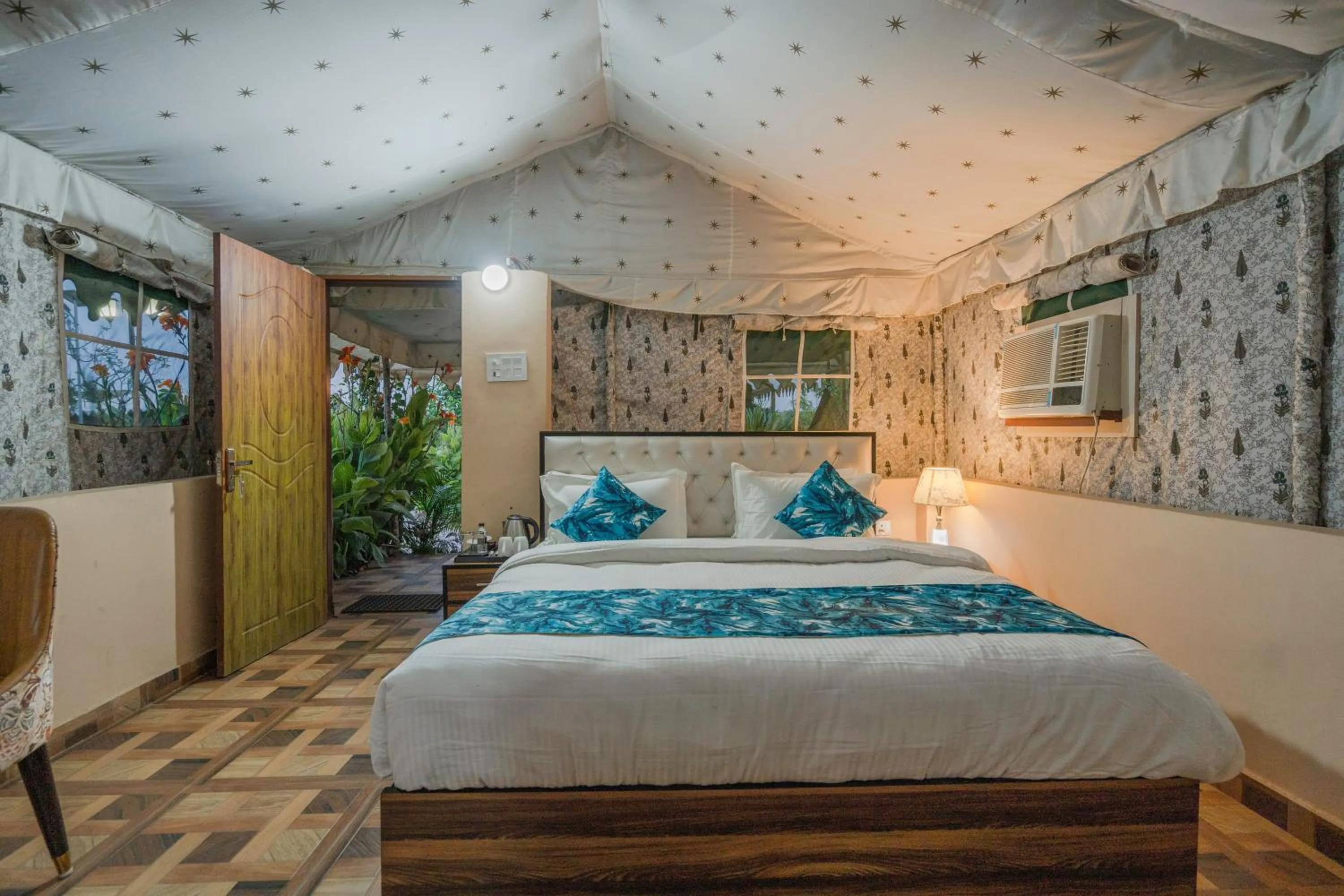 Bed in MST Cricket Village By Four Leaf Hotels