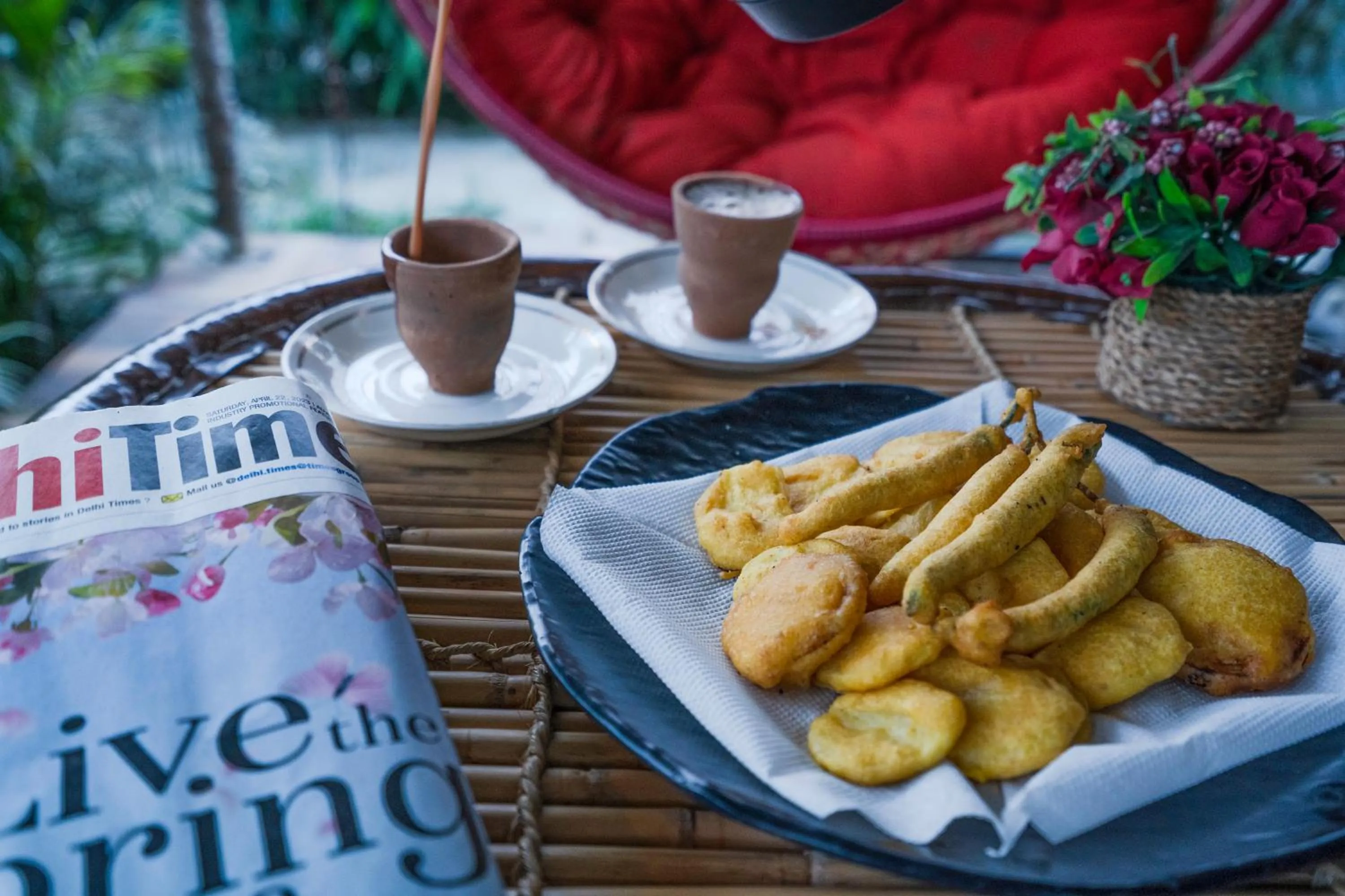 Food and drinks in MST Cricket Village By Four Leaf Hotels