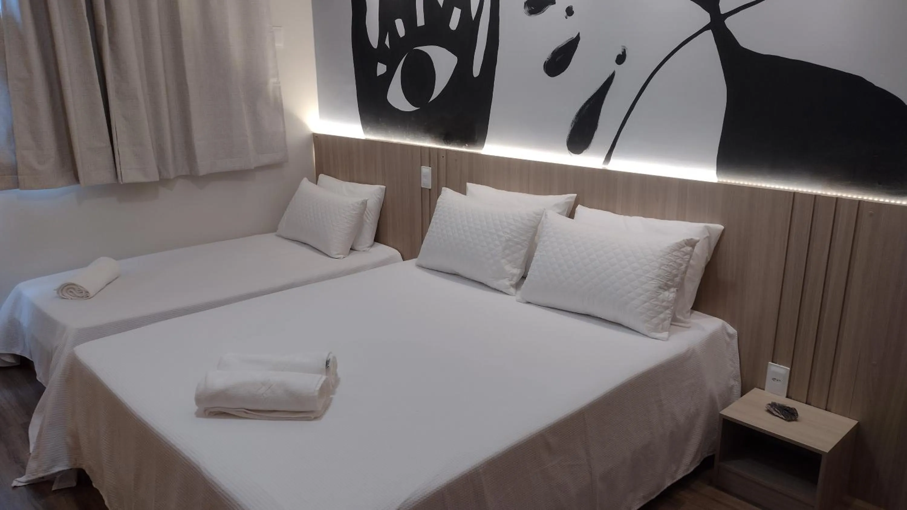 Bed in Pousada Boutique Raio de Luz