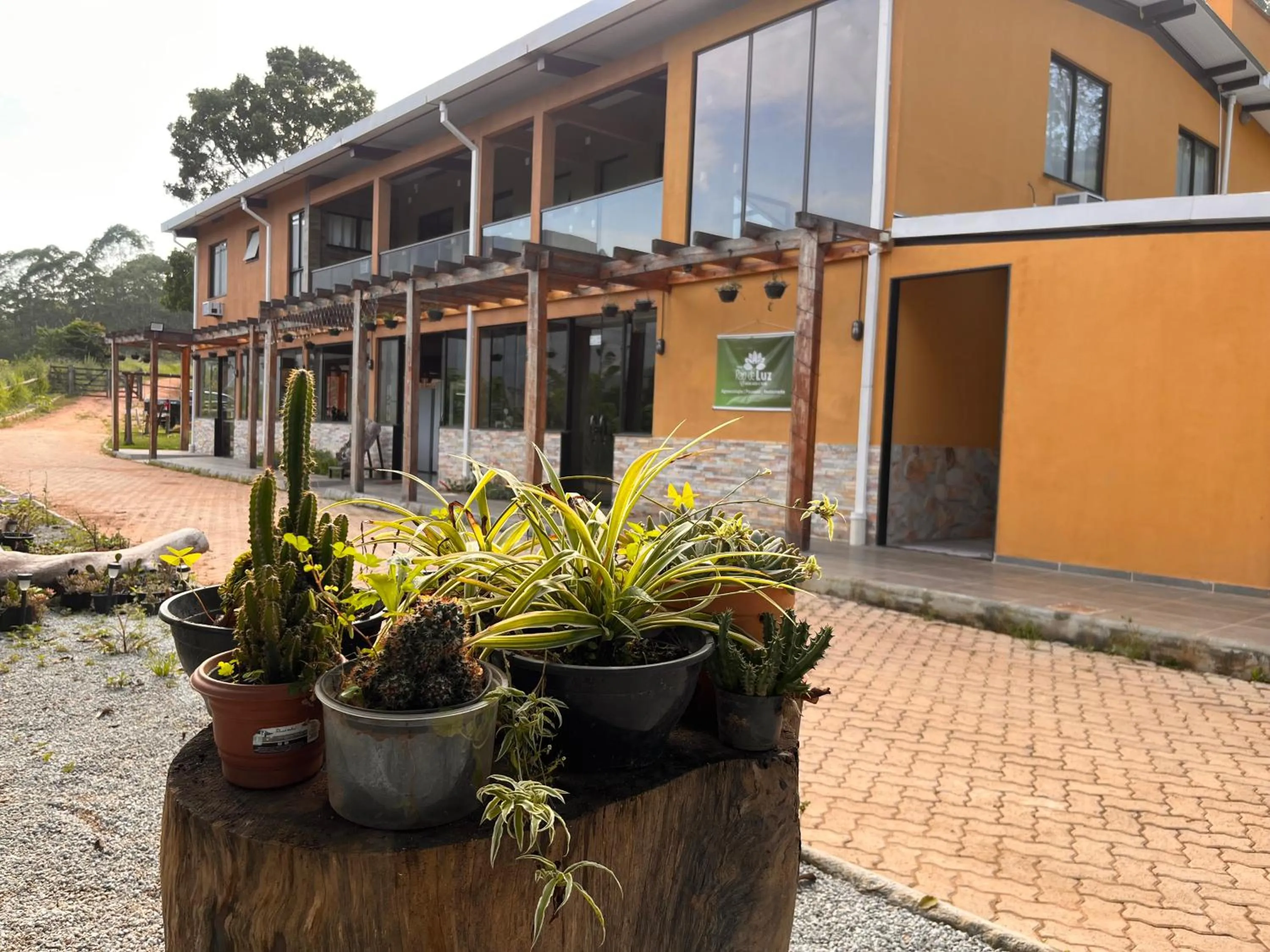 Garden in Pousada Boutique Raio de Luz