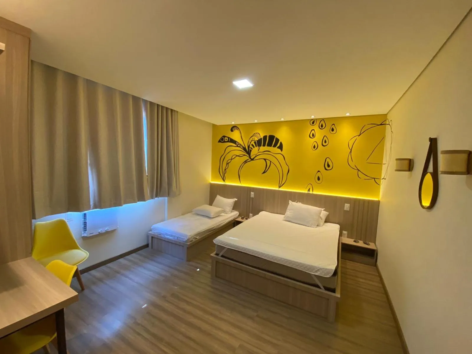 Photo of the whole room in Pousada Boutique Raio de Luz