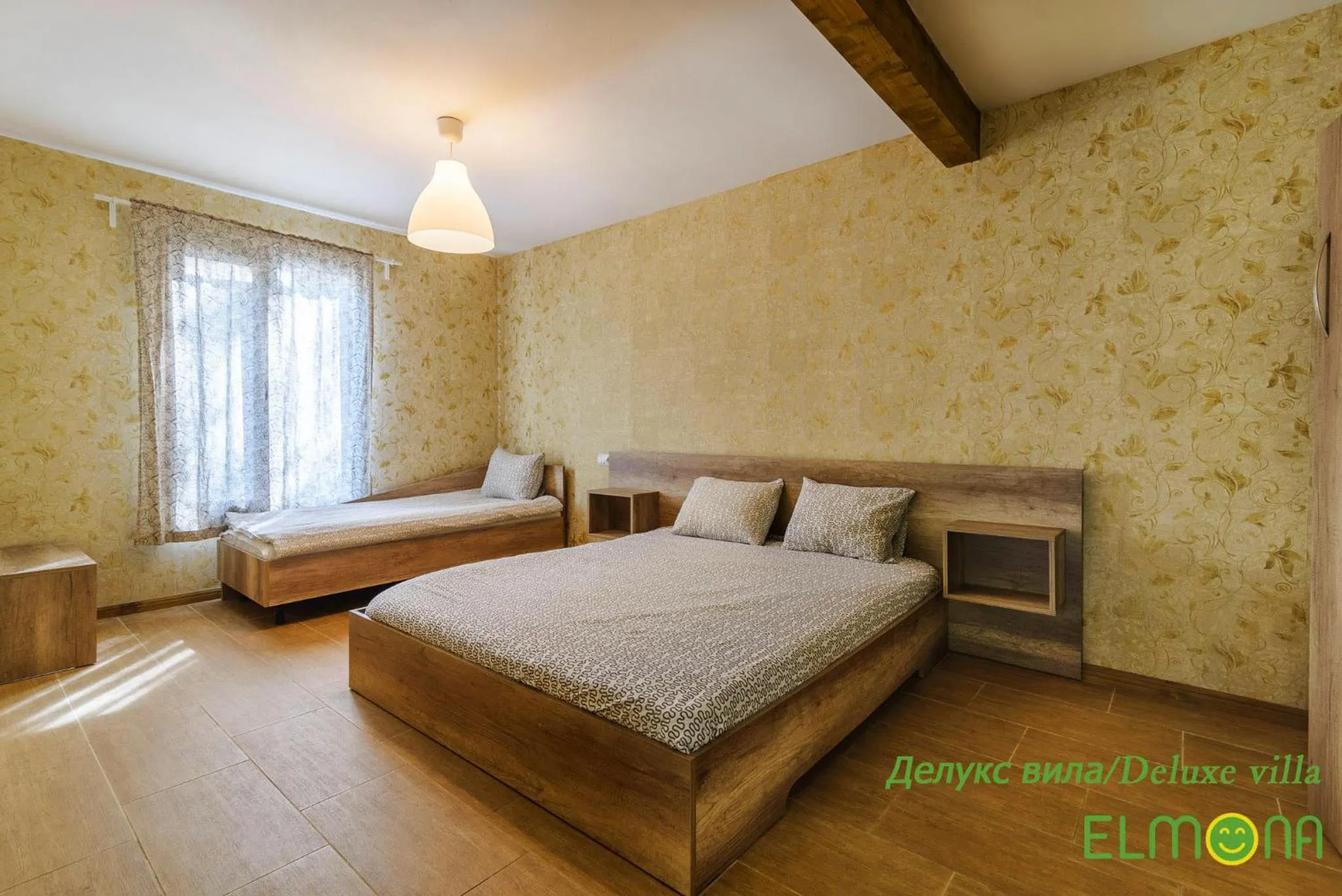 Bed in Elmona Villas