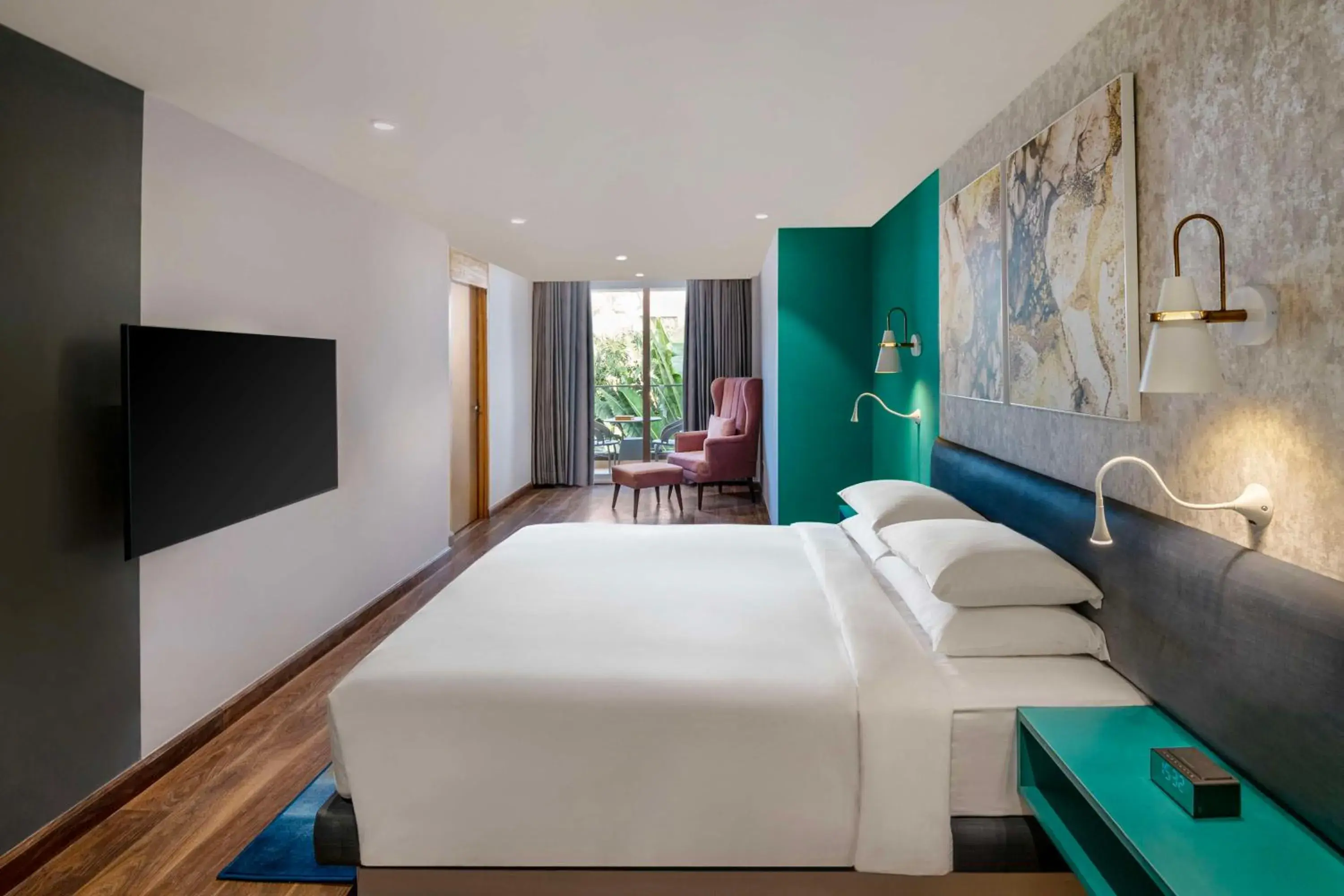 Bedroom, Bed in Hyatt Place Goa Candolim Bedroom, Bed in Hyatt Place Goa Candolim