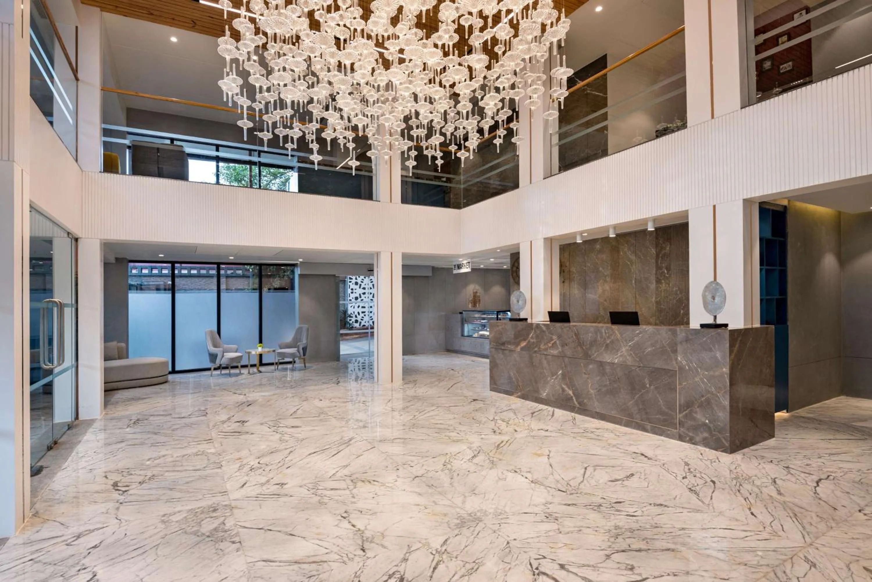 Lobby or reception in Hyatt Place Goa Candolim