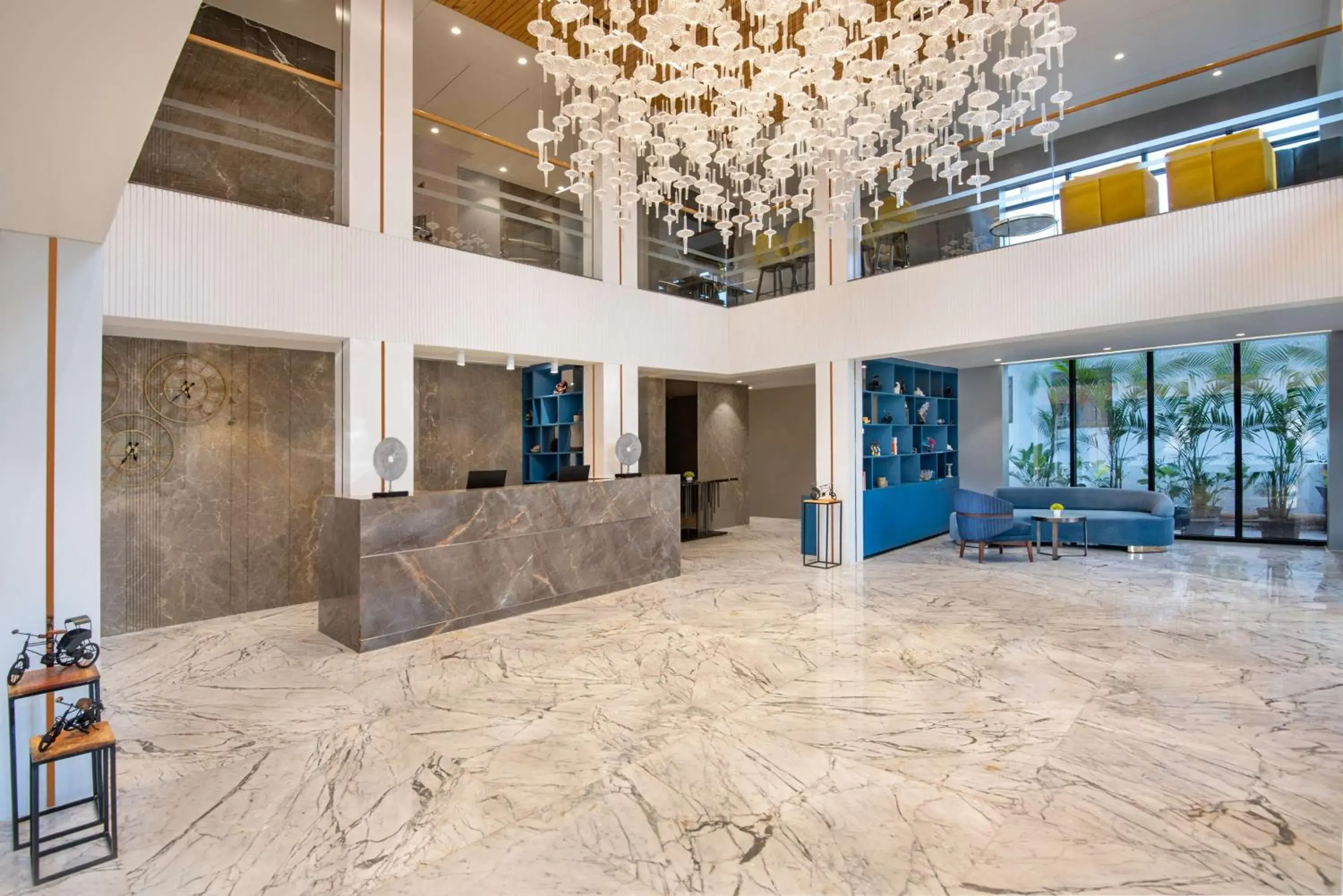 Lobby or reception in Hyatt Place Goa Candolim Lobby or reception in Hyatt Place Goa Candolim