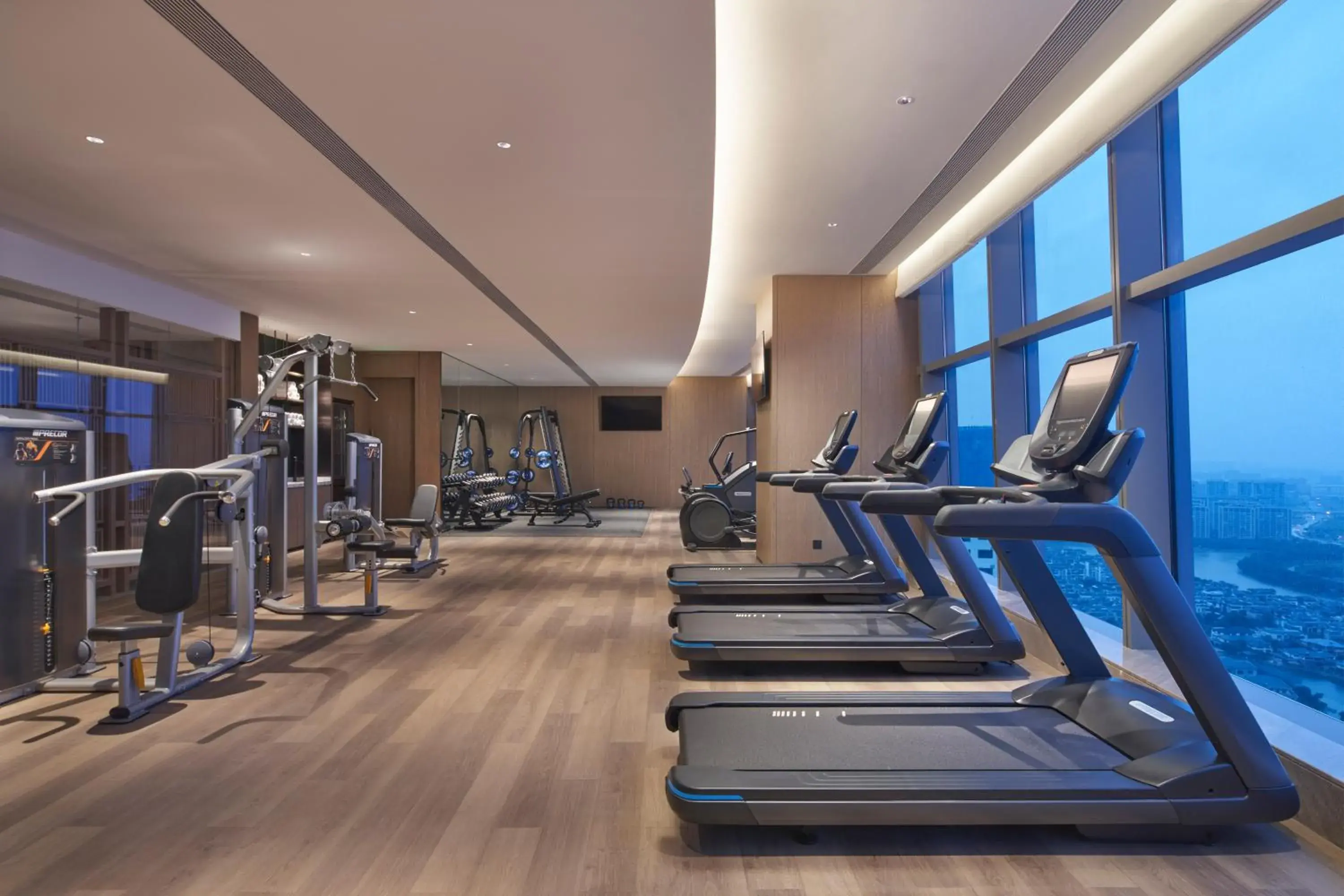 Fitness centre/facilities in Hyatt Regency Changshu Kuncheng Lake Fitness centre/facilities in Hyatt Regency Changshu Kuncheng Lake