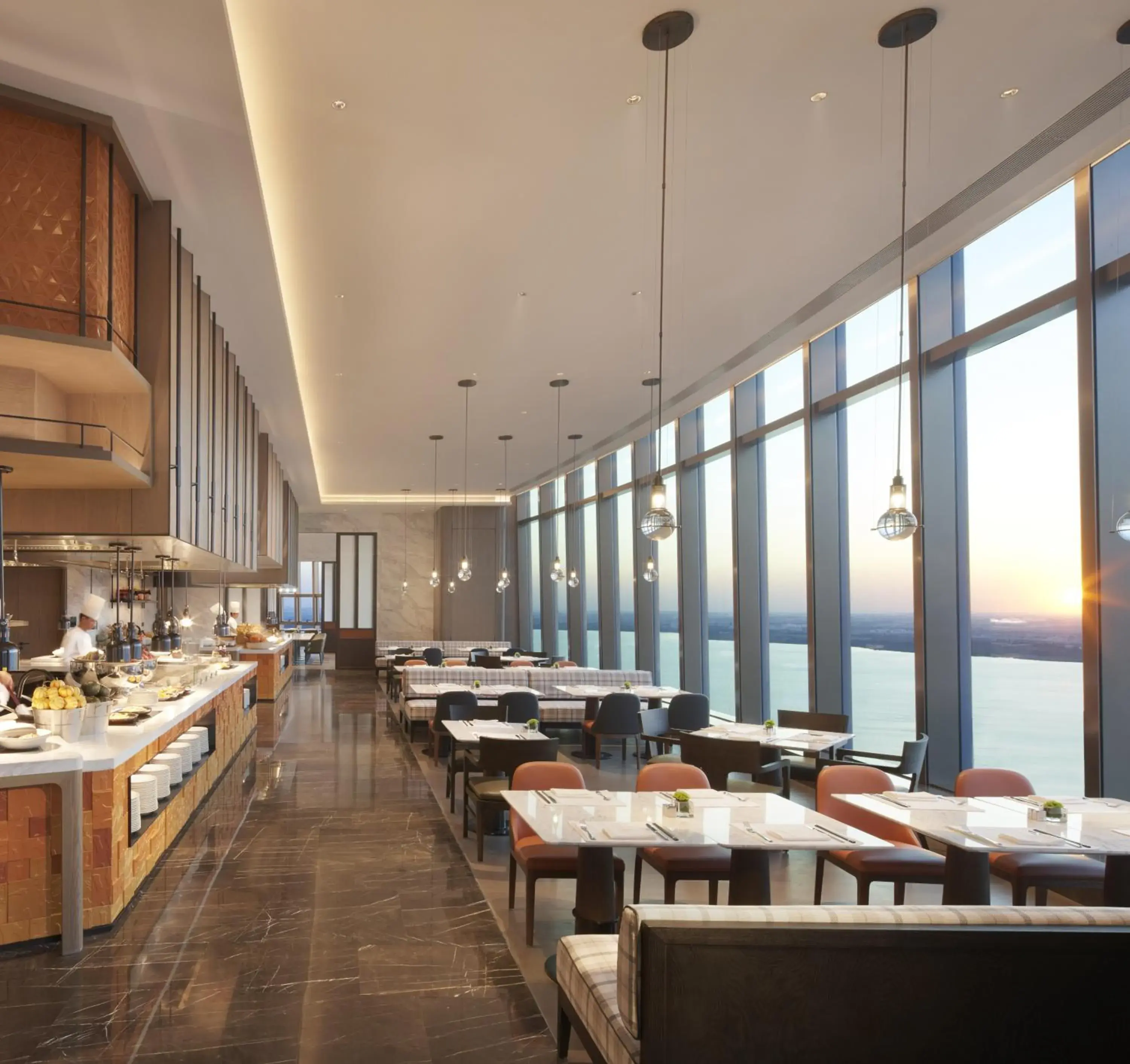 Breakfast in Hyatt Regency Changshu Kuncheng Lake Breakfast in Hyatt Regency Changshu Kuncheng Lake