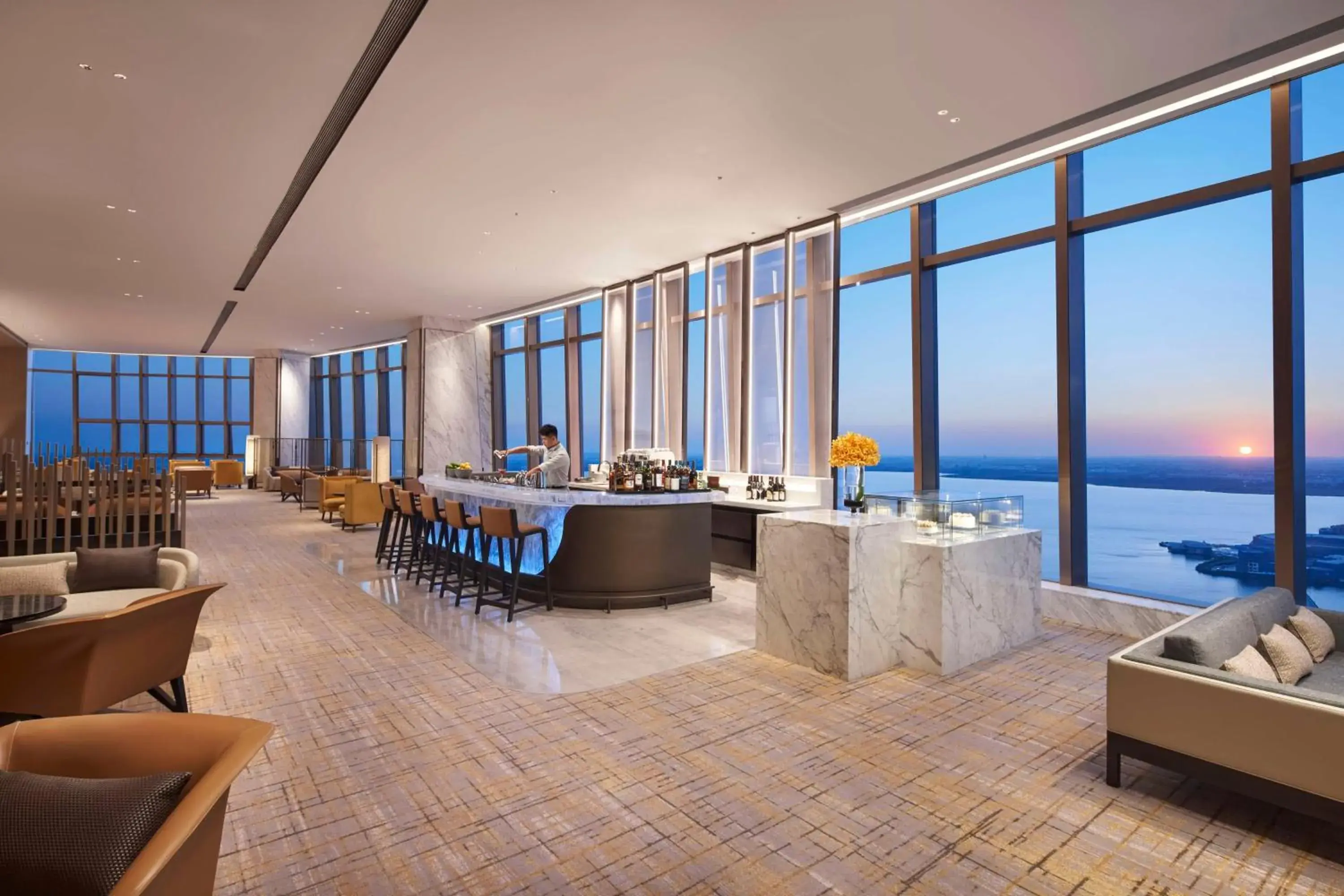 Property building in Hyatt Regency Changshu Kuncheng Lake Property building in Hyatt Regency Changshu Kuncheng Lake