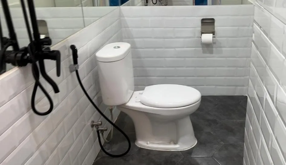 Toilet in CVS The Hotel