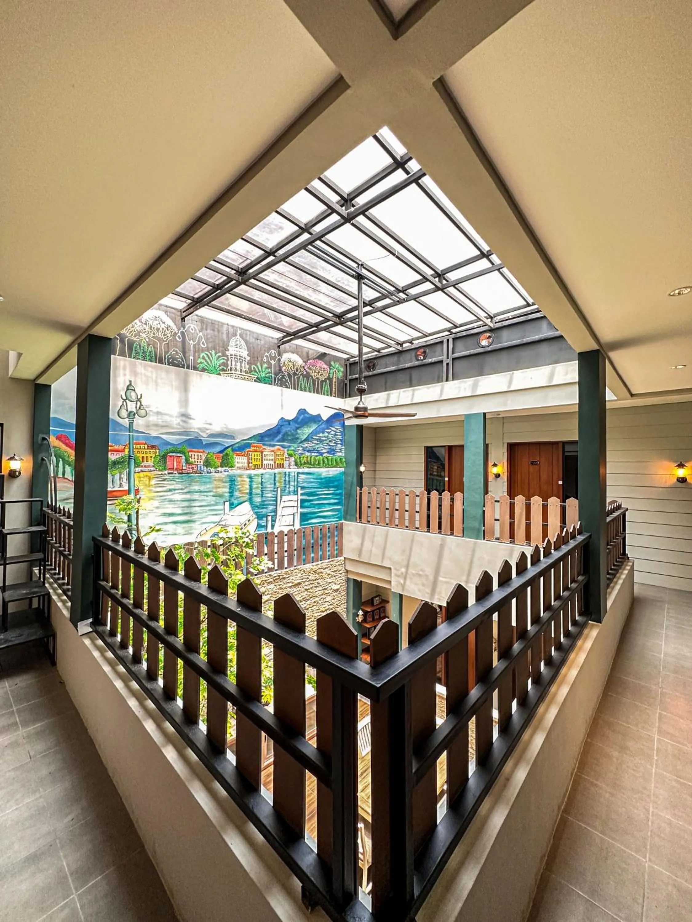 Balcony/Terrace in Lugano Arte Homestay