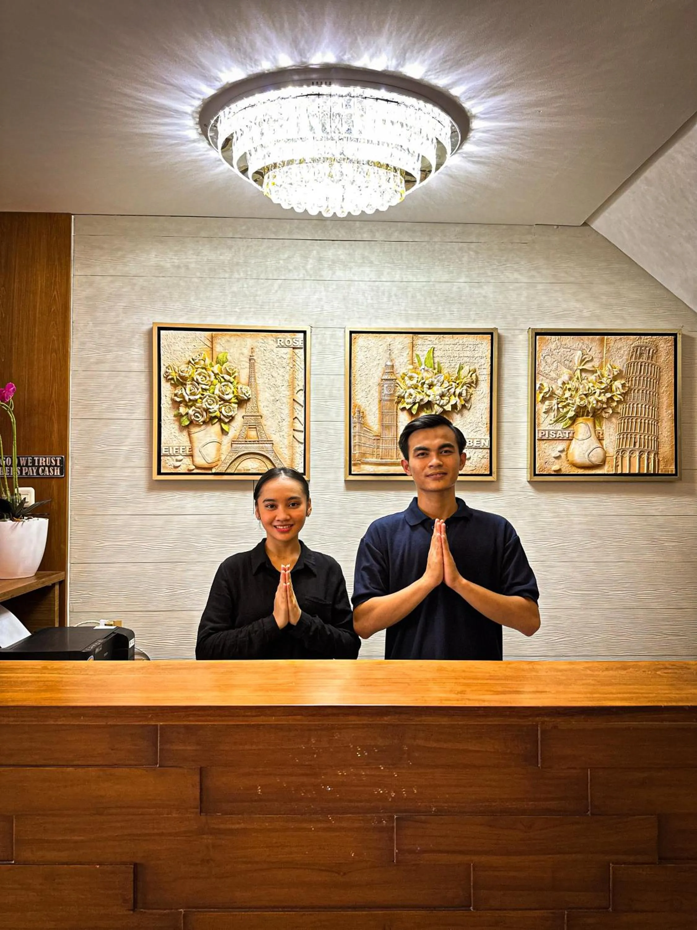 Lobby or reception in Lugano Arte Homestay