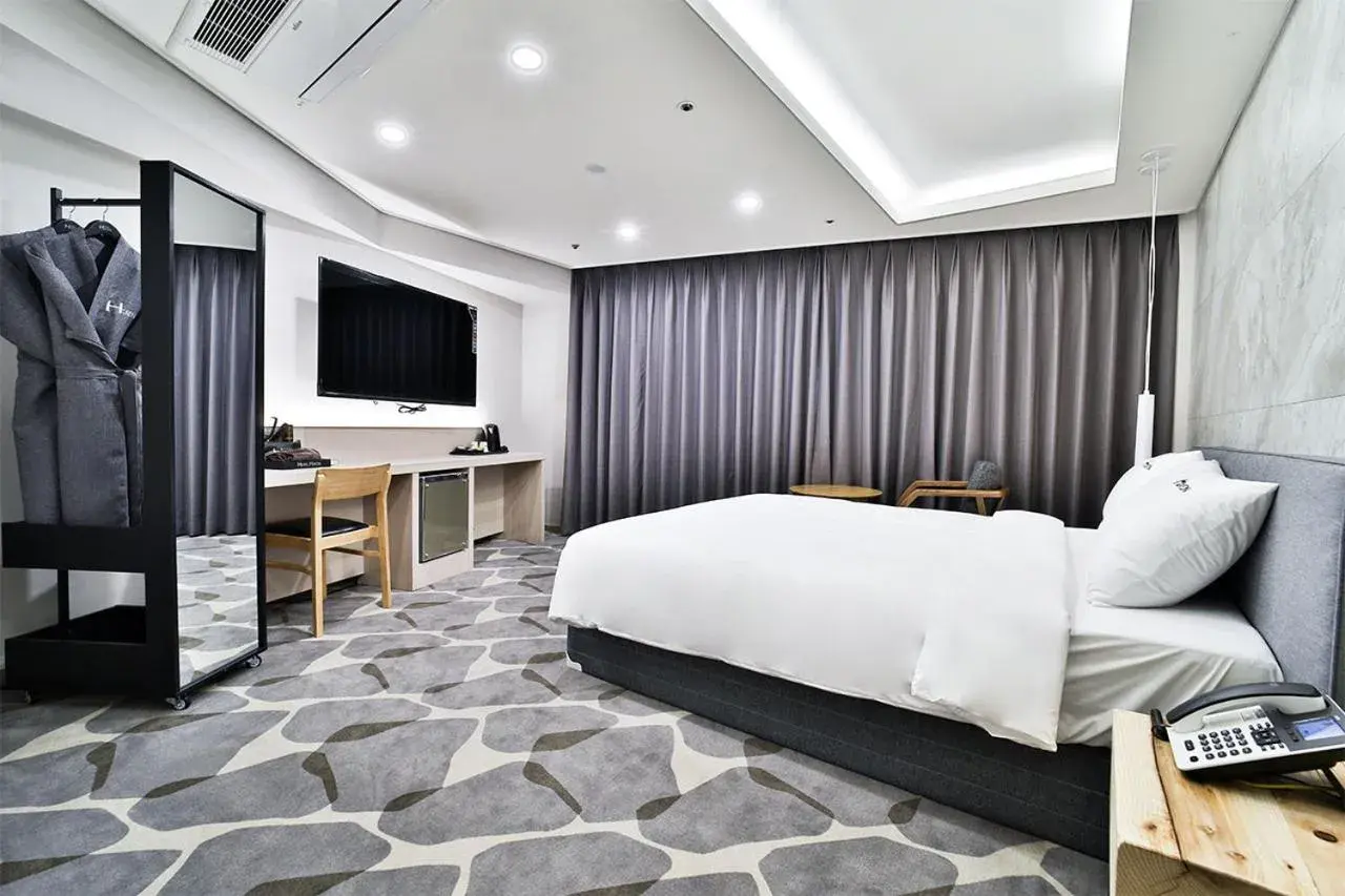 Bed in Hotel Haydn Bed in Hotel Haydn