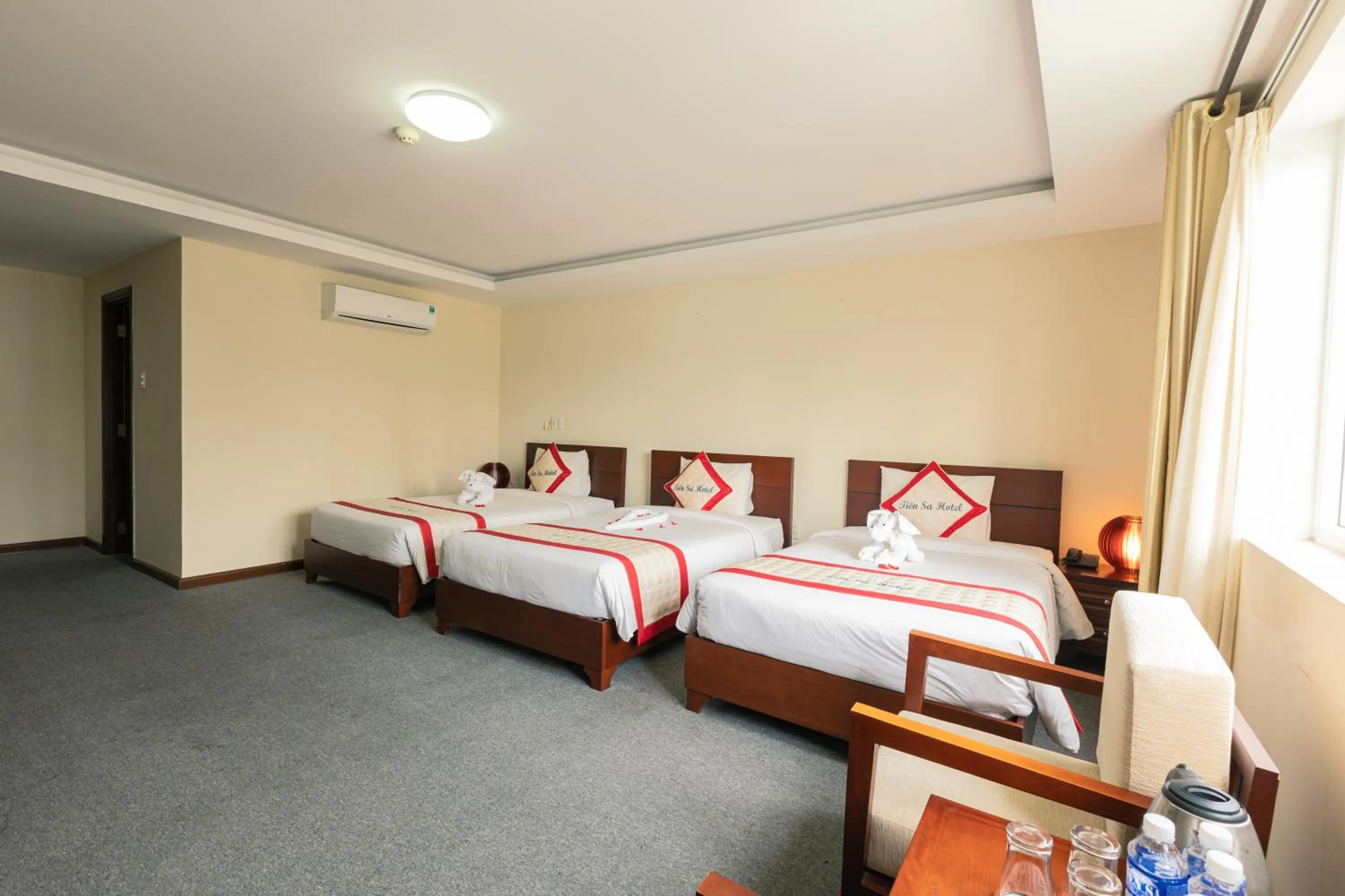 Bed in Tien Sa Danang Hotel