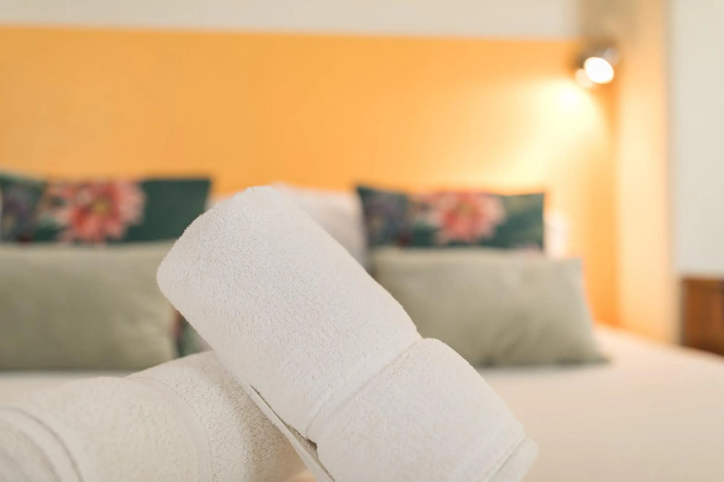 Bed in Landhuis Klein Santa Martha Boutique Hotel Restaurant.