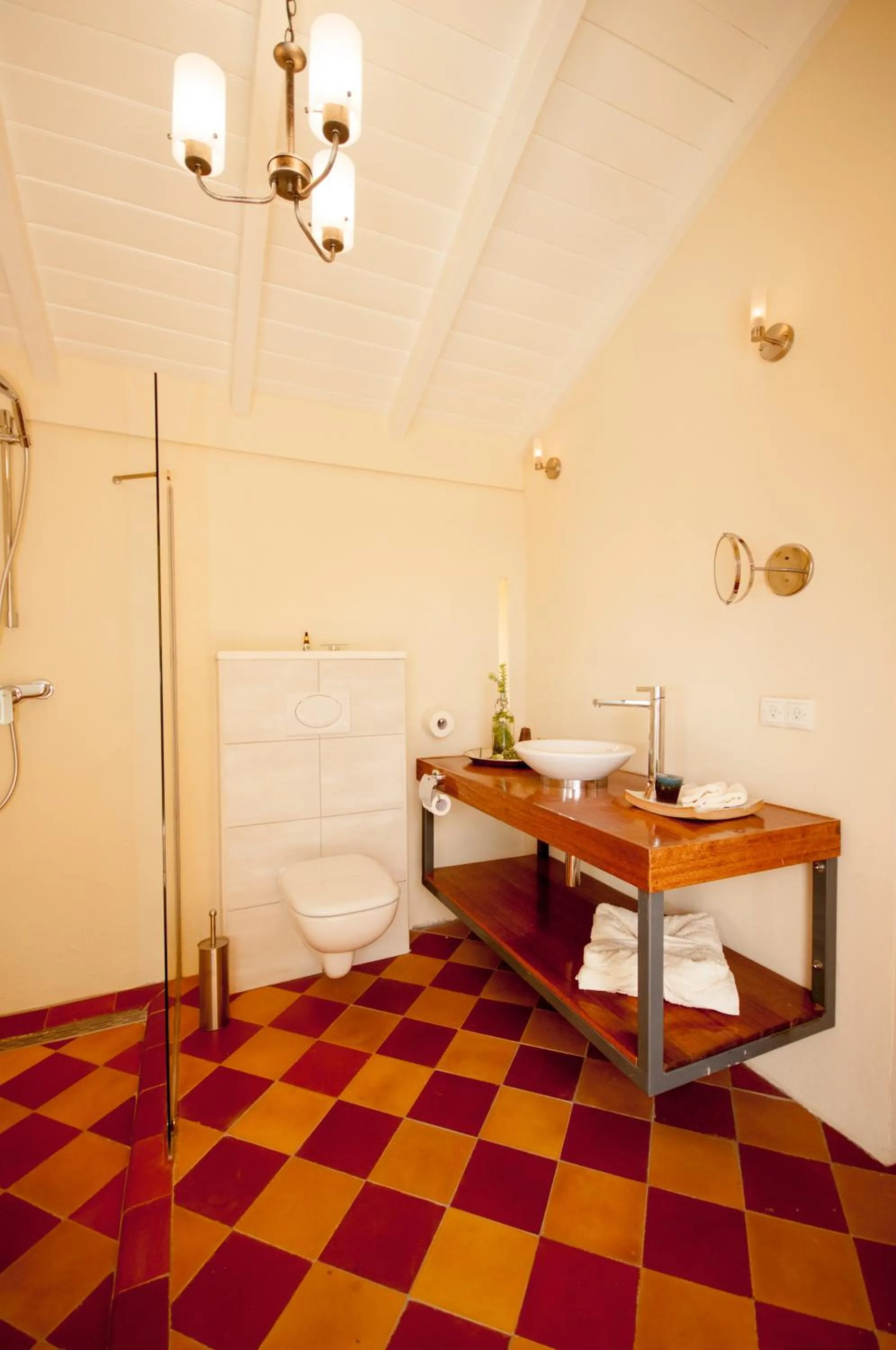 Bathroom in Landhuis Klein Santa Martha Boutique Hotel Restaurant.