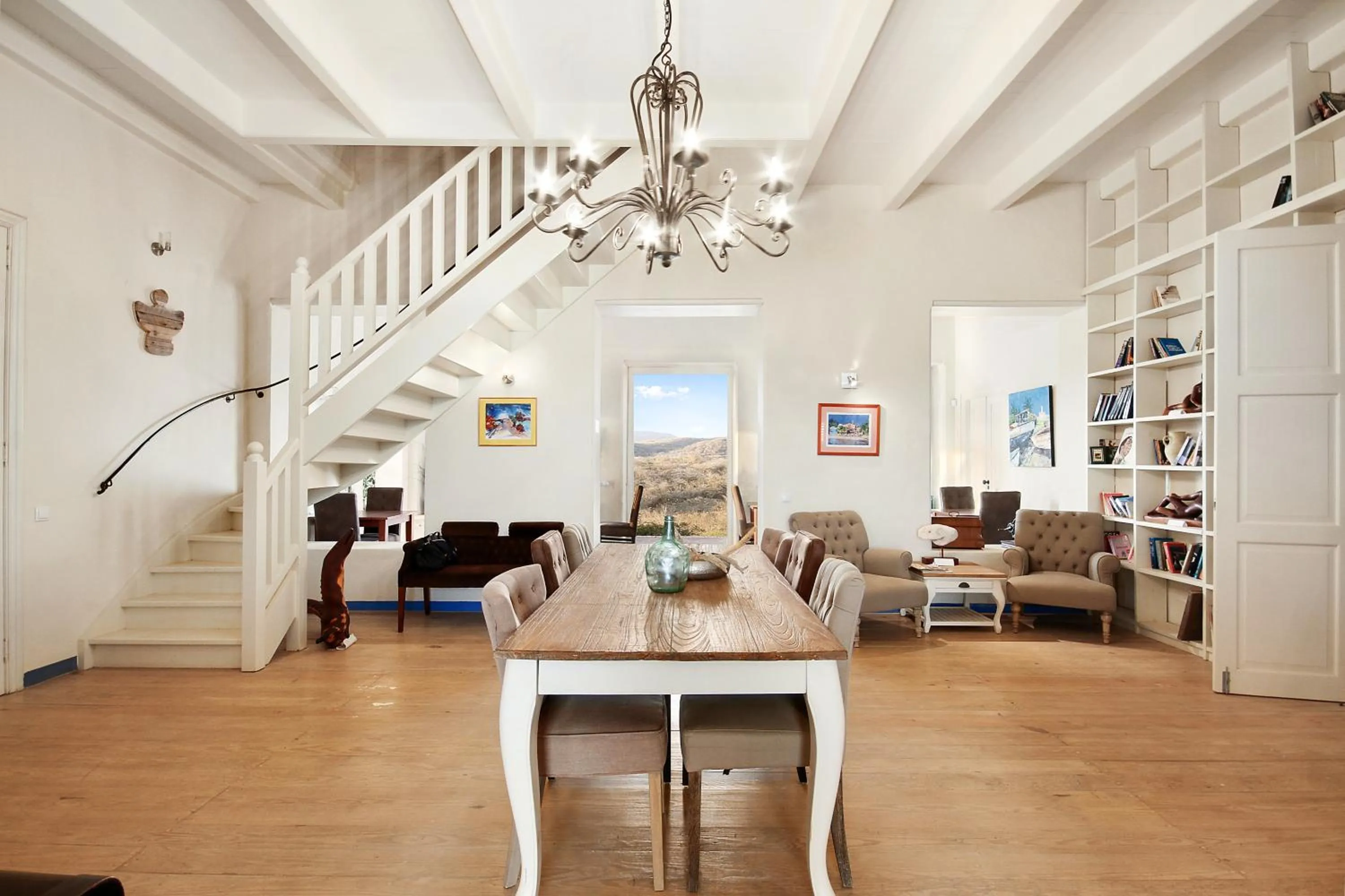 Restaurant/places to eat in Landhuis Klein Santa Martha Boutique Hotel Restaurant.