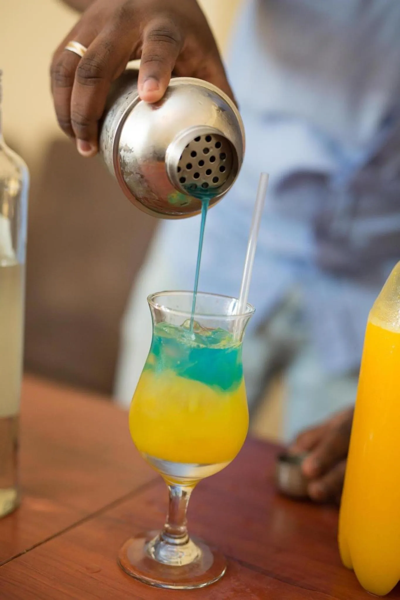 Lounge or bar in Landhuis Klein Santa Martha Boutique Hotel Restaurant.